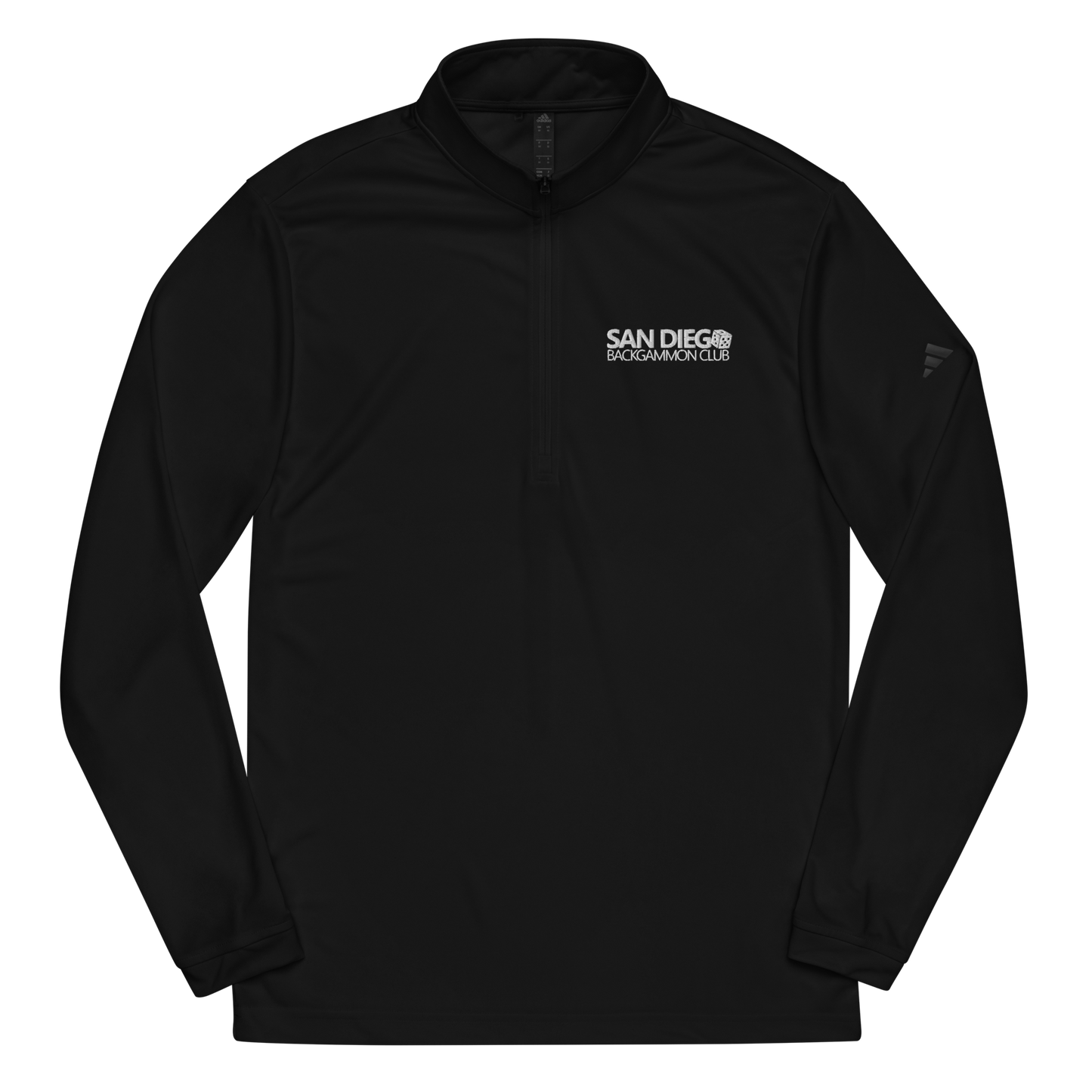 SAN DIEGO BACKGAMMON CLUB Quarter Zip Pullover