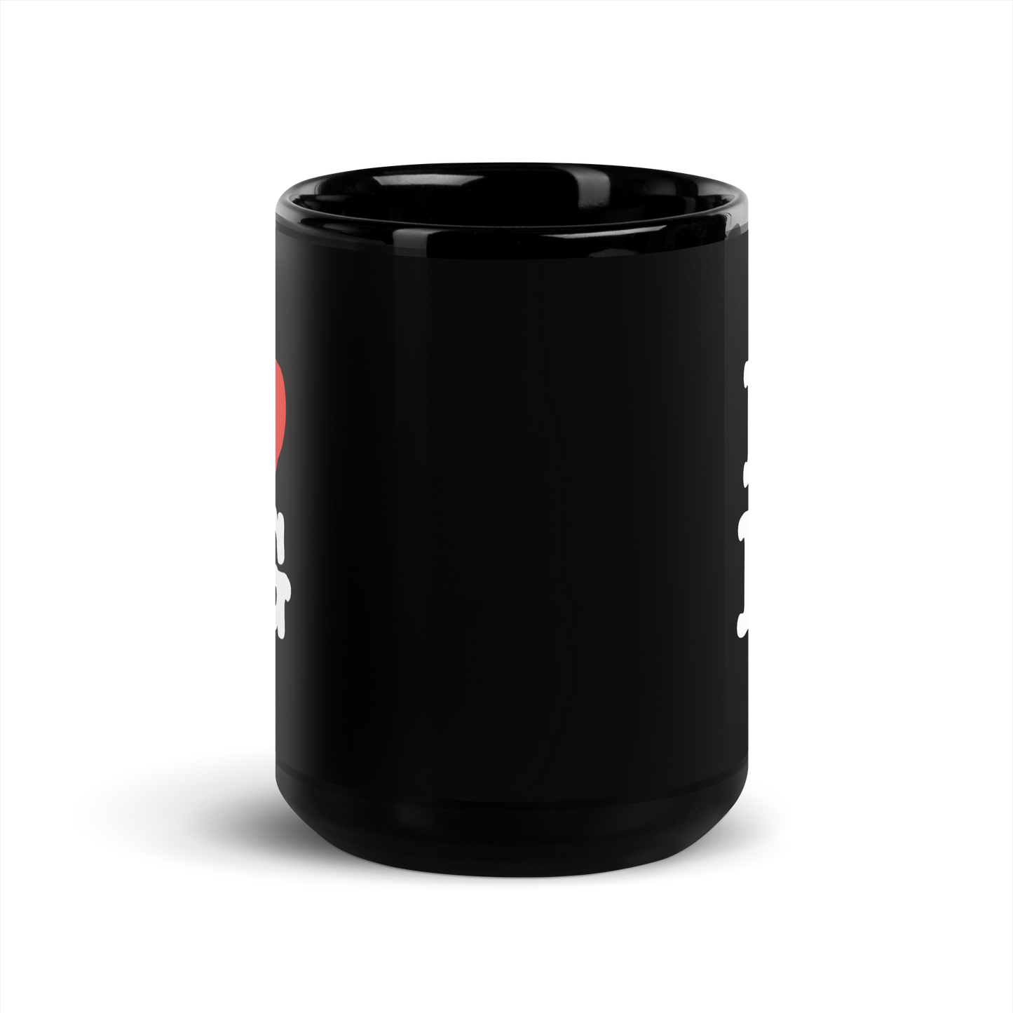 "I HEART BG" Backgammon Mug