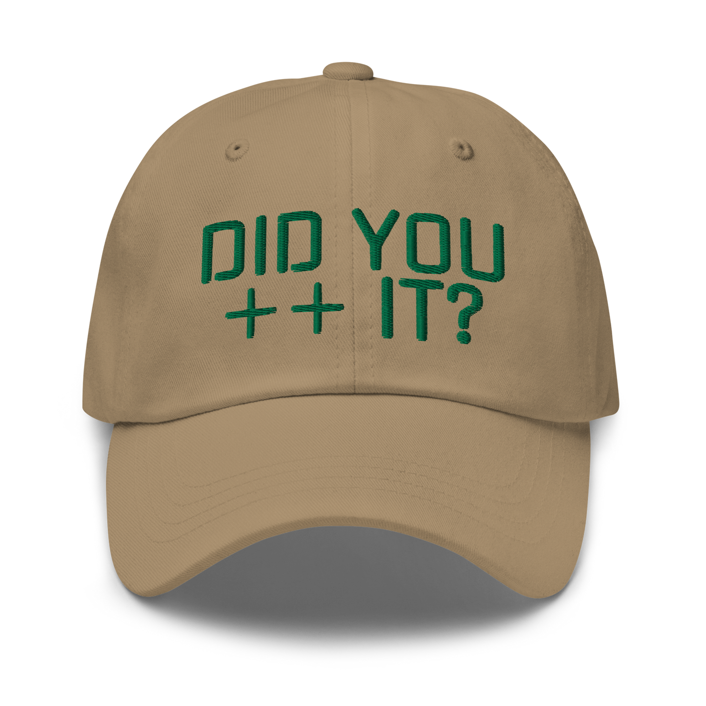 'DID YOU ++ IT?' Dad Hat