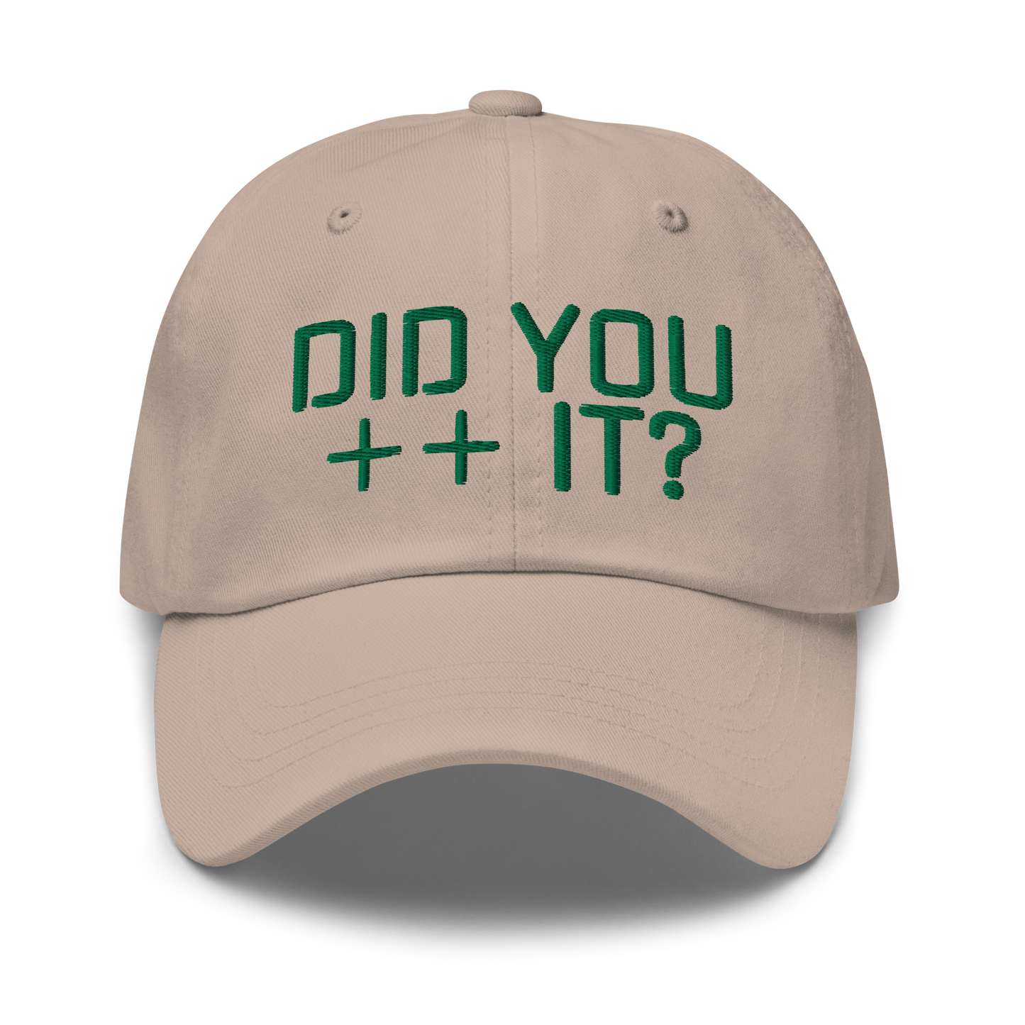 'DID YOU ++ IT?' Dad Hat