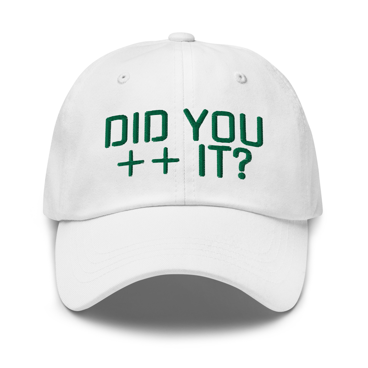 'DID YOU ++ IT?' Dad Hat