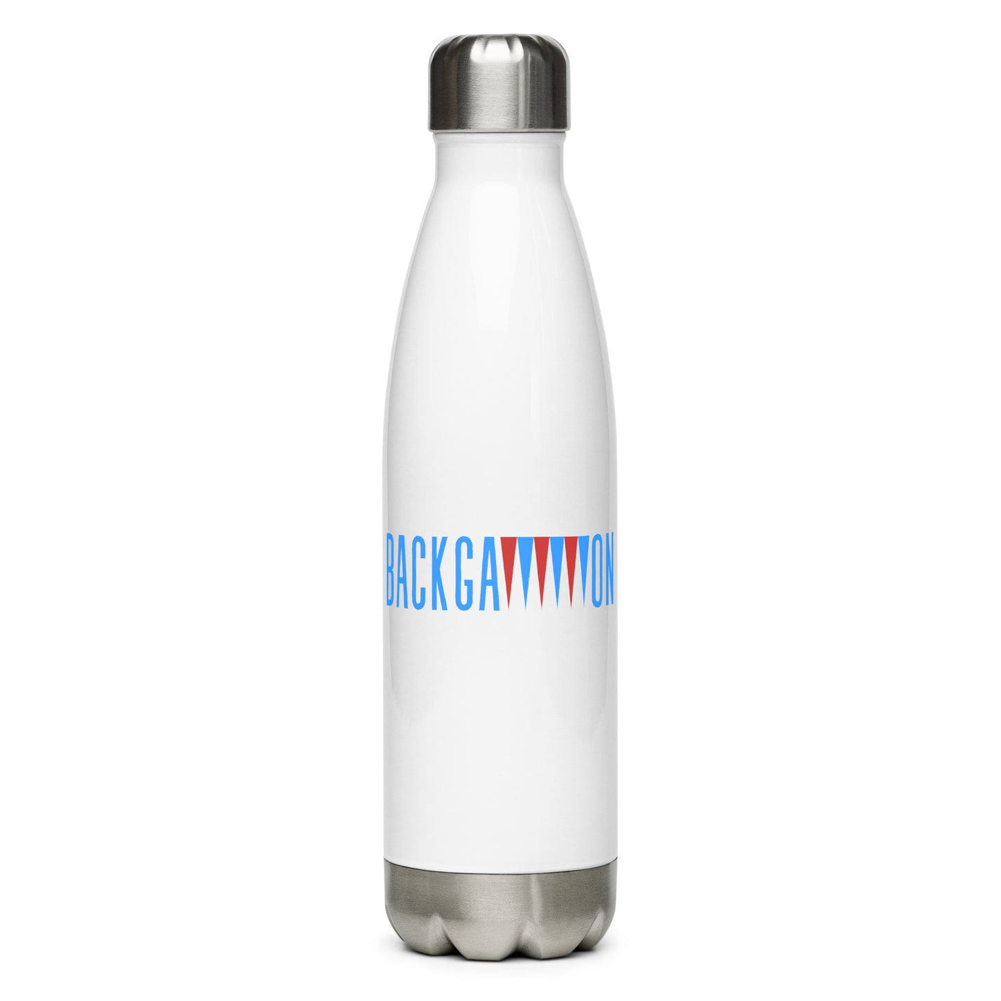 Backgammon Stainless Steel Water Bottle