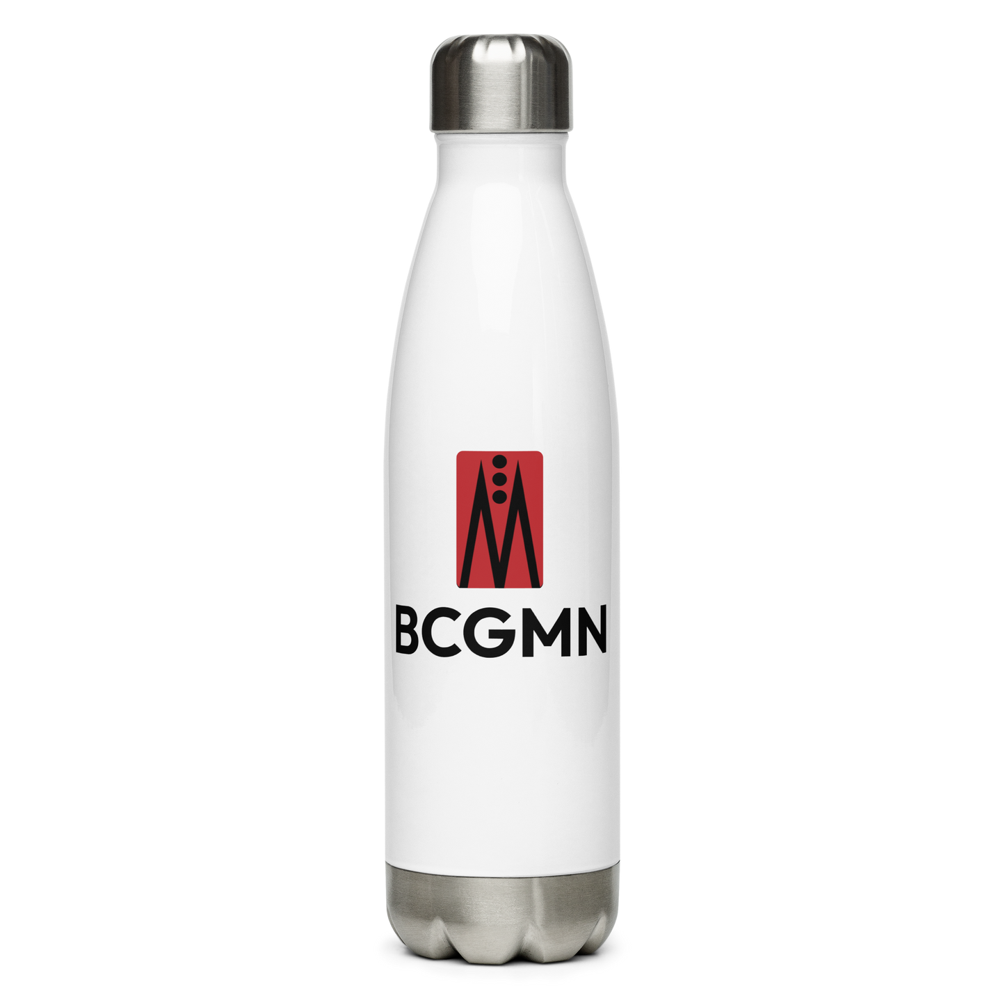 'BCGMN (Northern Manhattan, NYC)' Stainless Steel Water Bottle