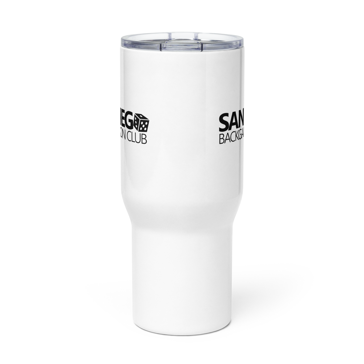SAN DIEGO BACKGAMMON CLUB Travel Mug