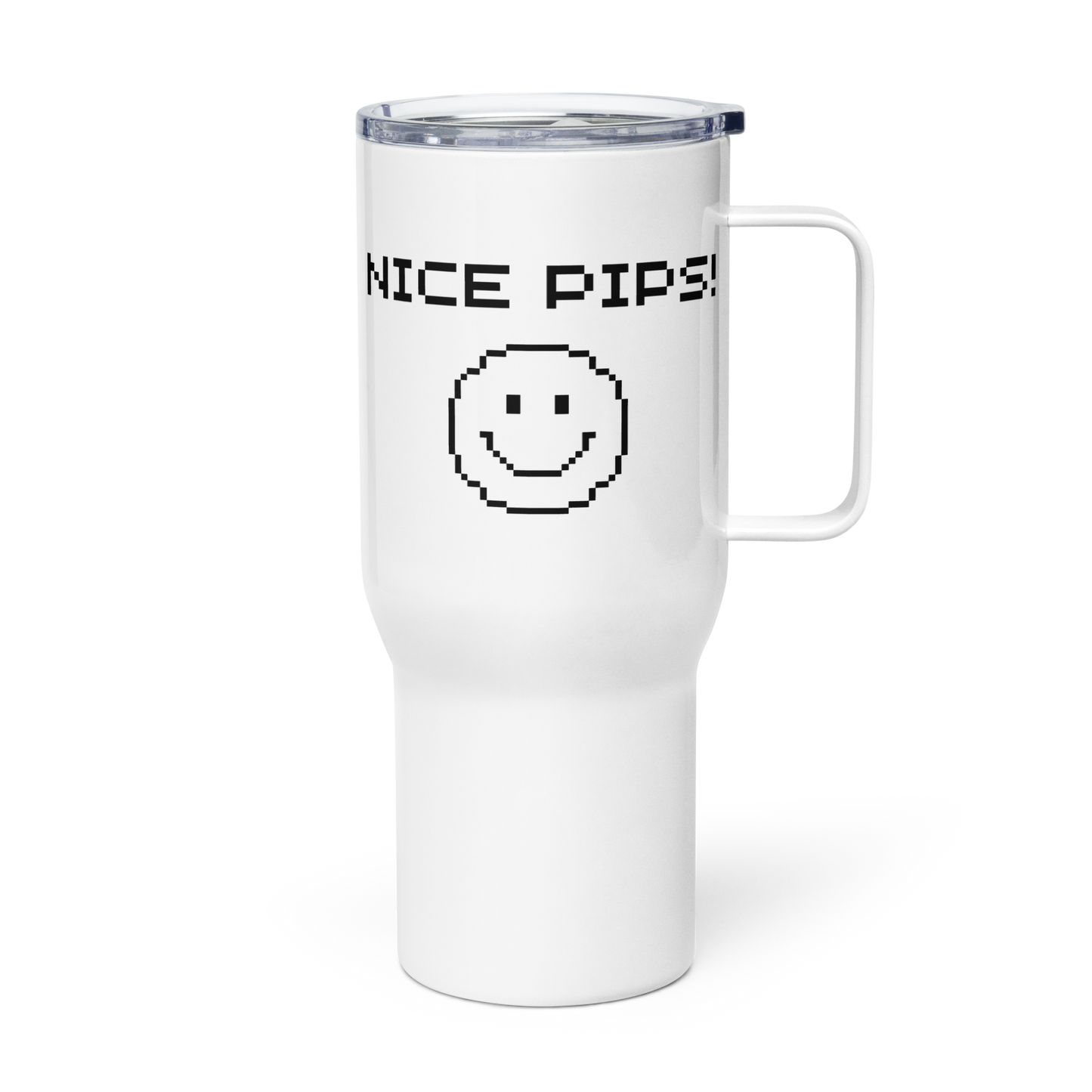 'NICE PIPS' Travel Mug