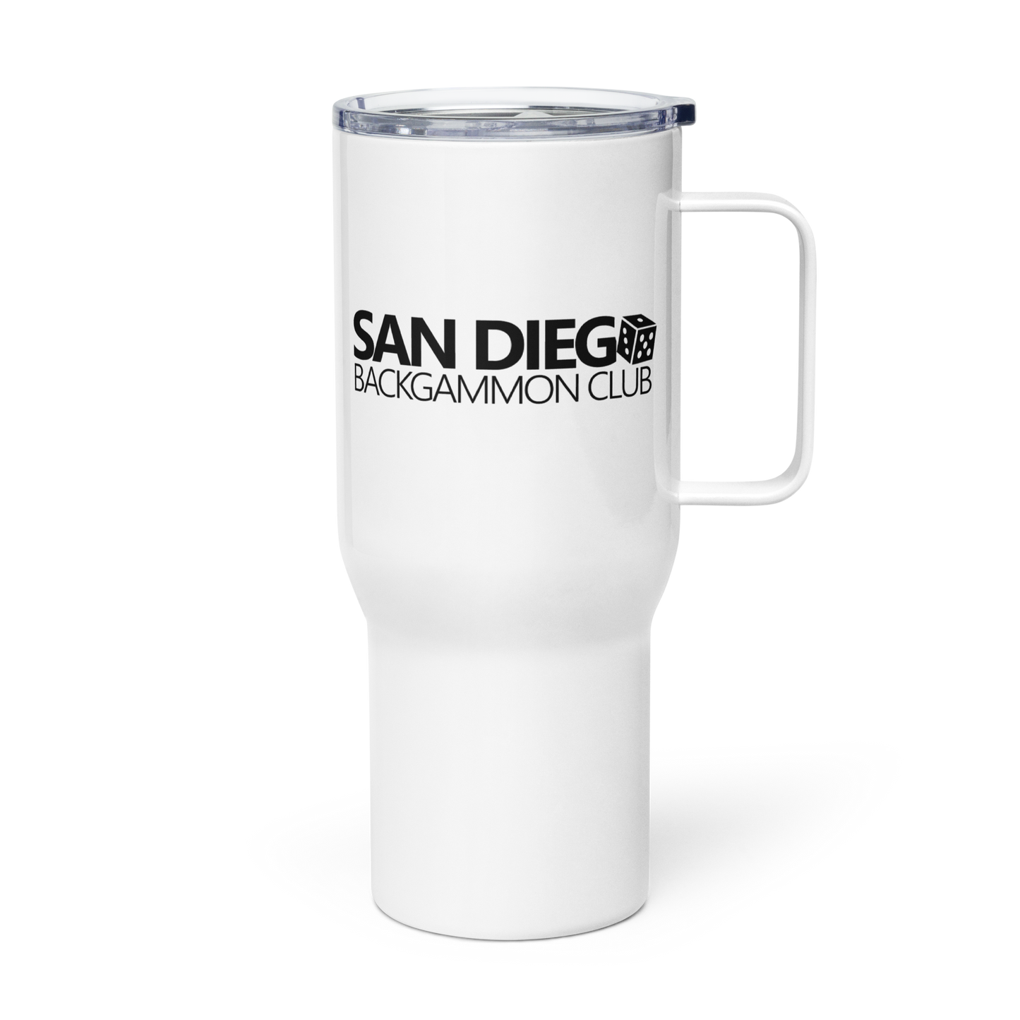 SAN DIEGO BACKGAMMON CLUB Travel Mug