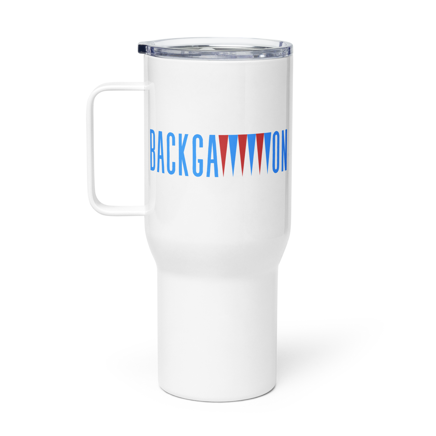Backgammon Travel Mug