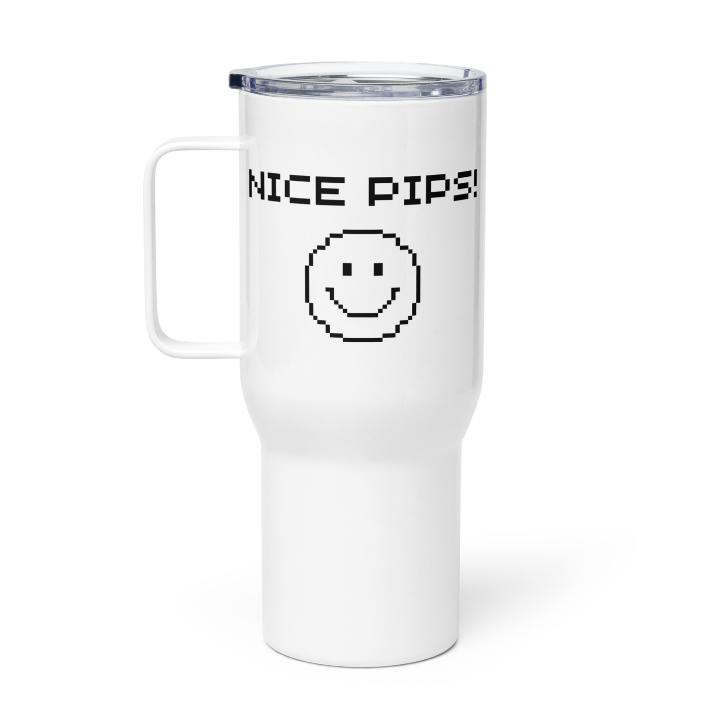 'NICE PIPS' Travel Mug