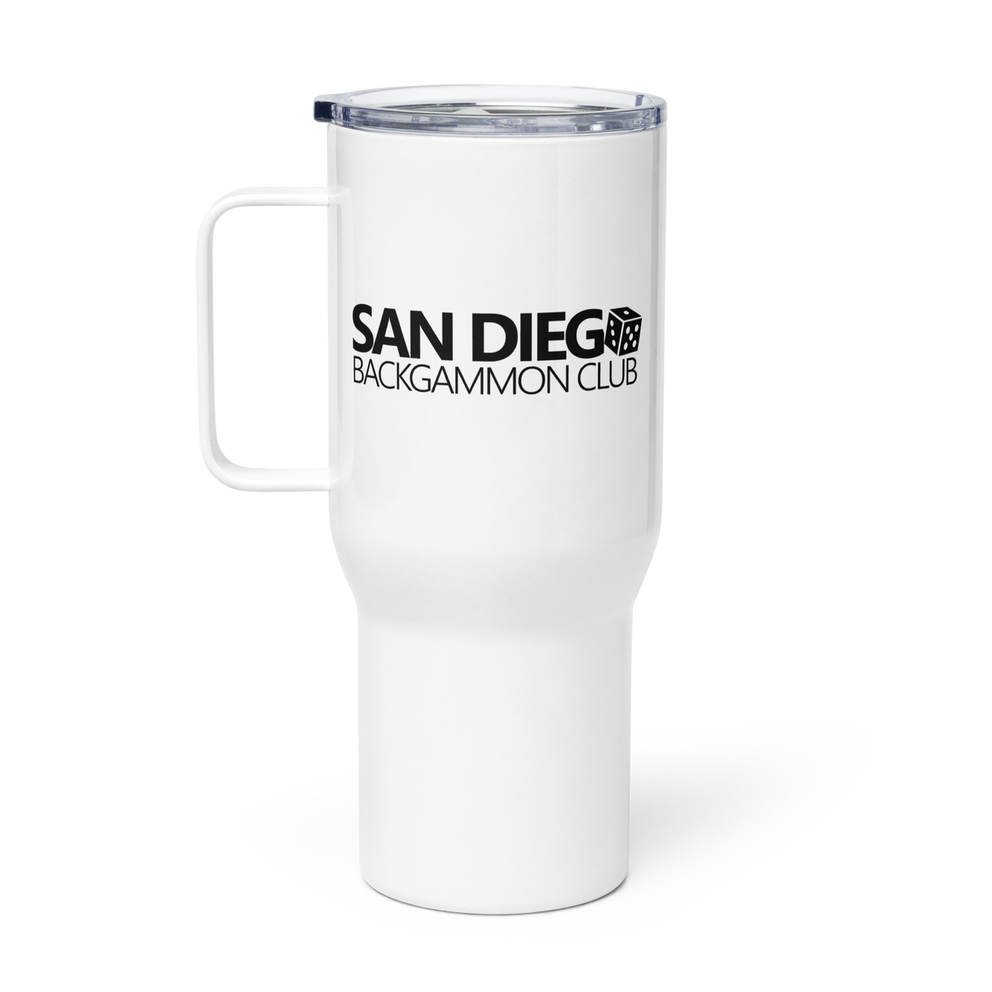 SAN DIEGO BACKGAMMON CLUB Travel Mug
