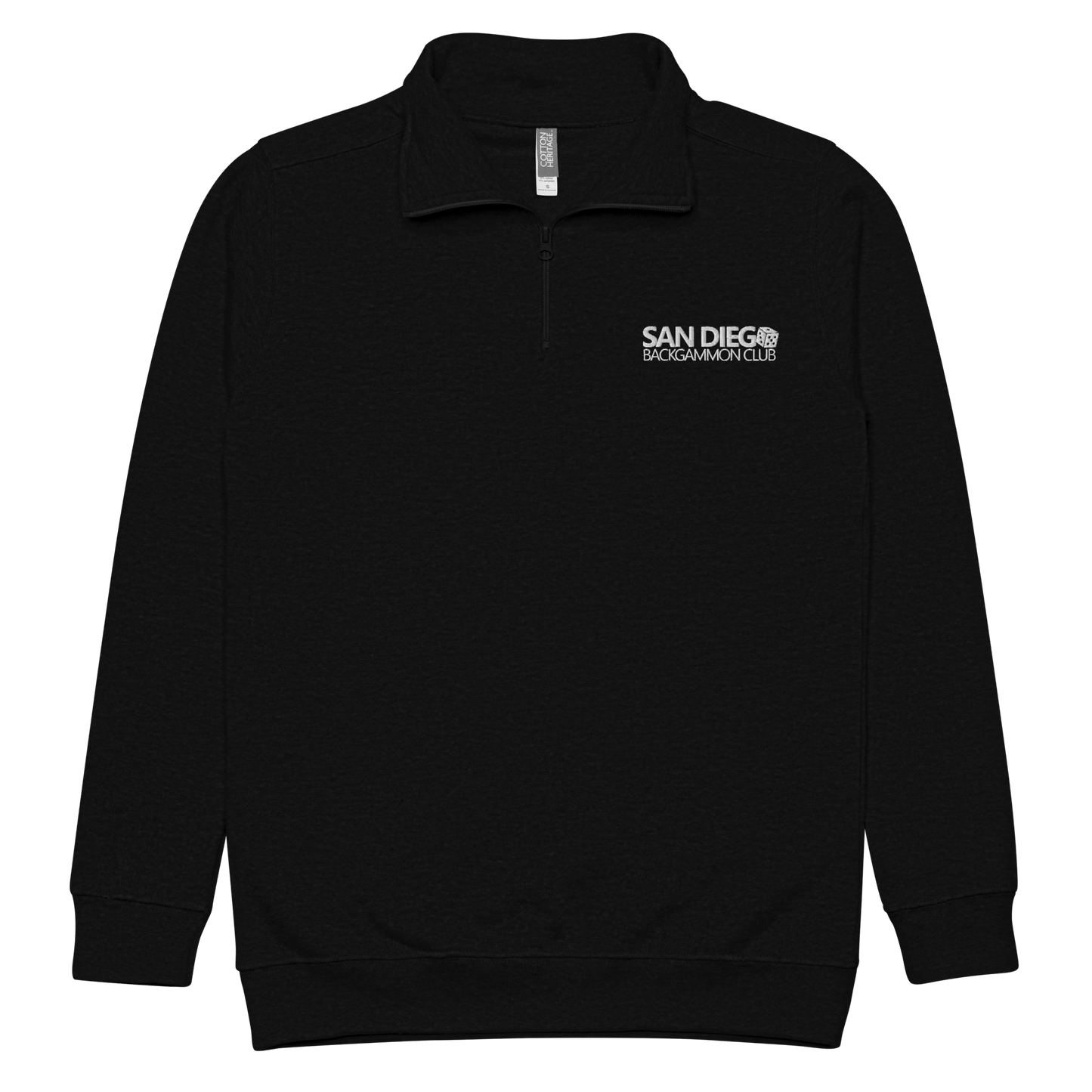 SAN DIEGO BACKGAMMON CLUB Fleece Pullover