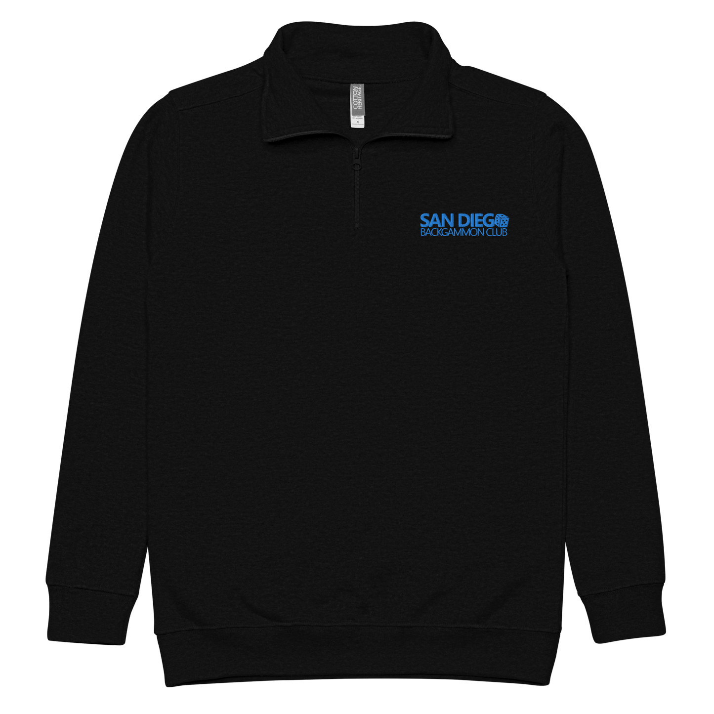 SAN DIEGO BACKGAMMON CLUB Fleece Pullover