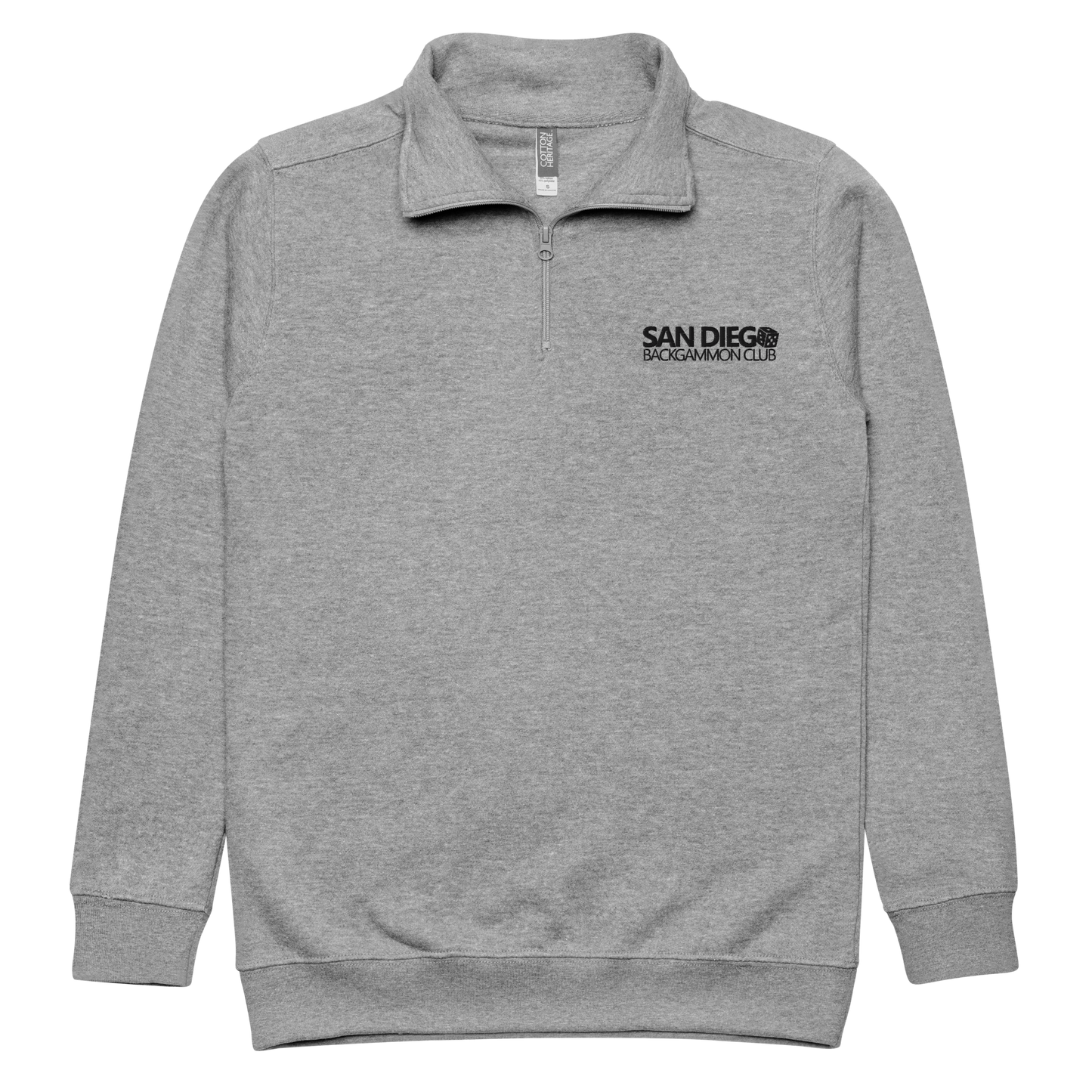 SAN DIEGO BACKGAMMON CLUB Fleece Pullover