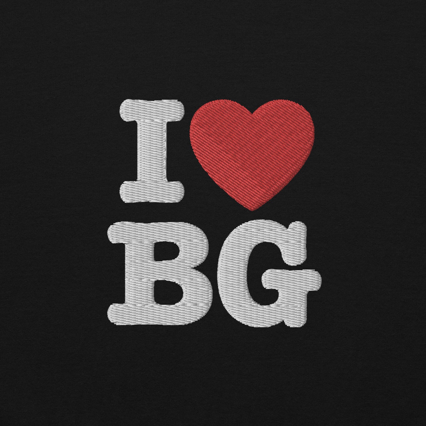 "I HEART BG" Backgammon Pullover Hoodie
