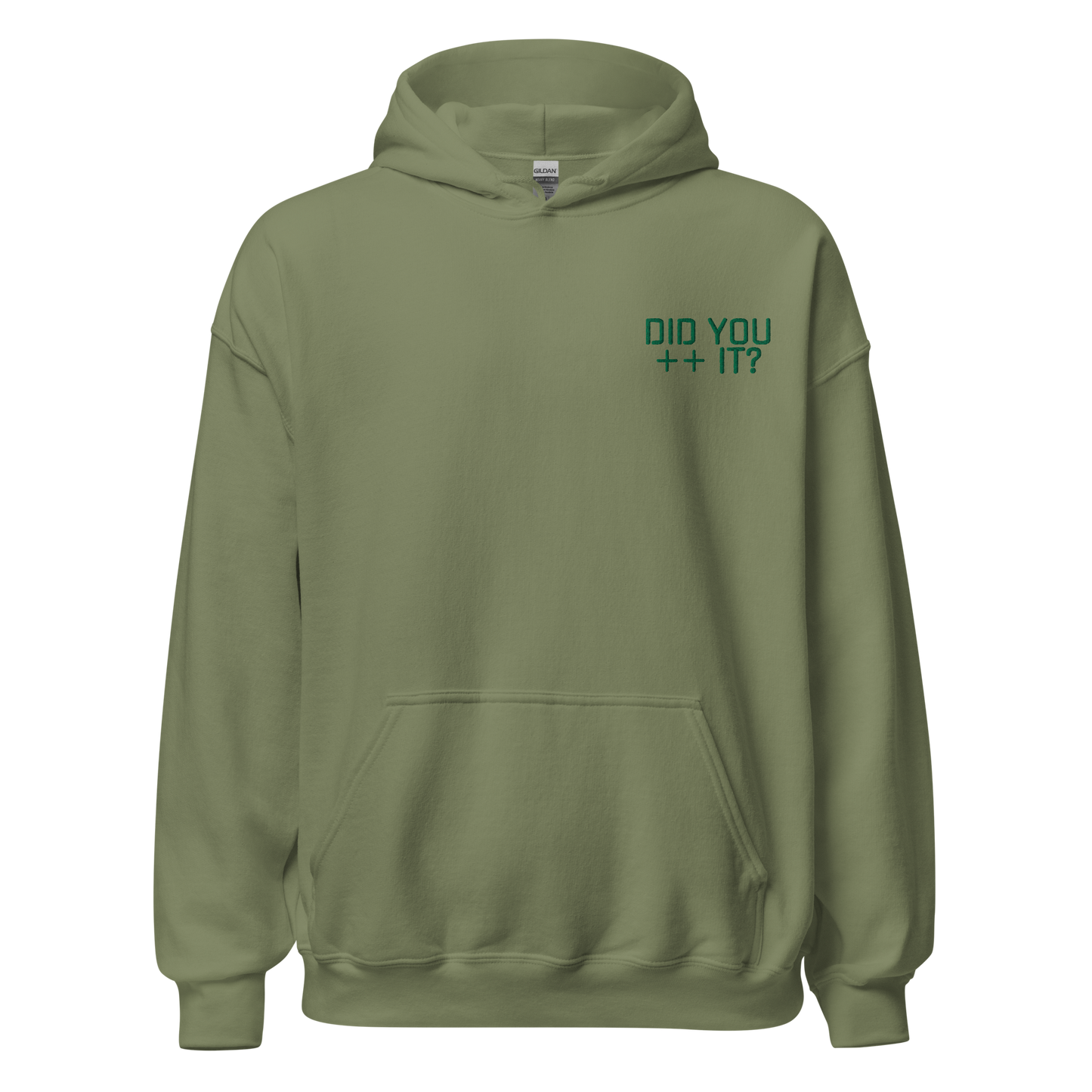"DID YOU ++ IT?" Pullover Hoodie