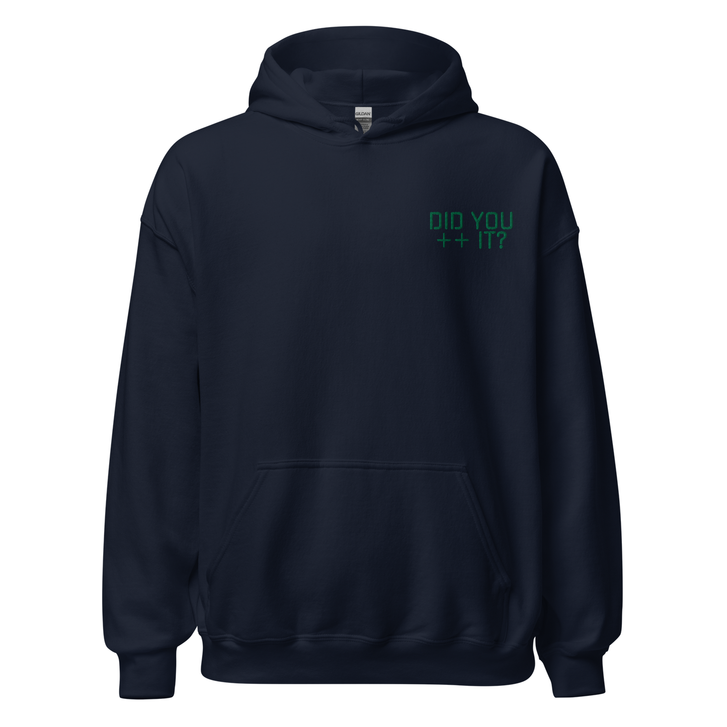 "DID YOU ++ IT?" Pullover Hoodie