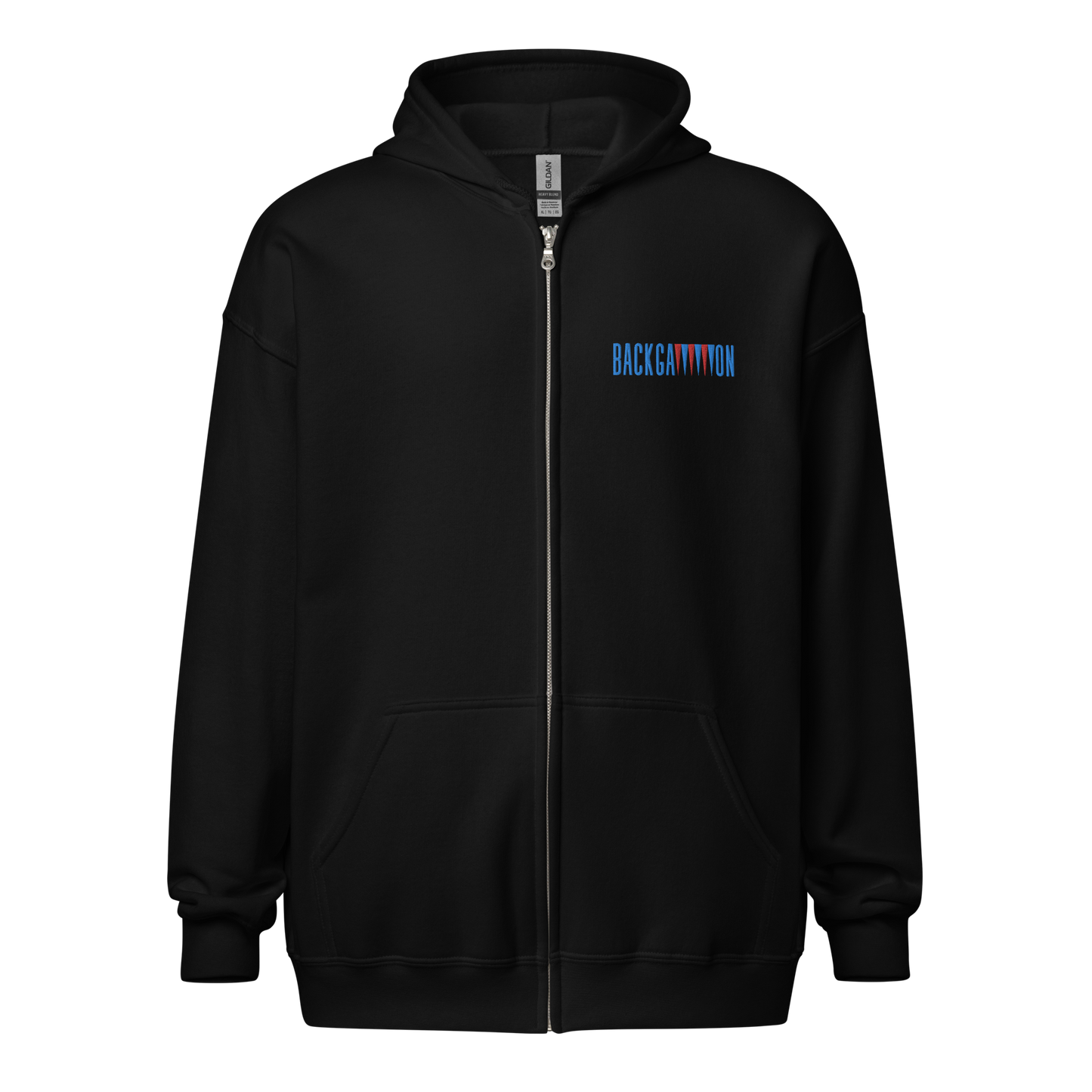 Backgammon Zip Hoodie