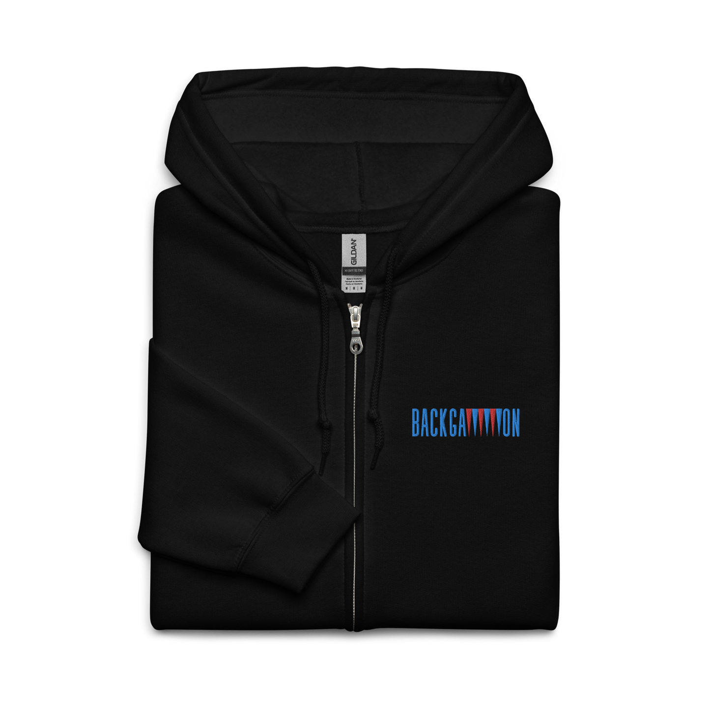 Backgammon Zip Hoodie
