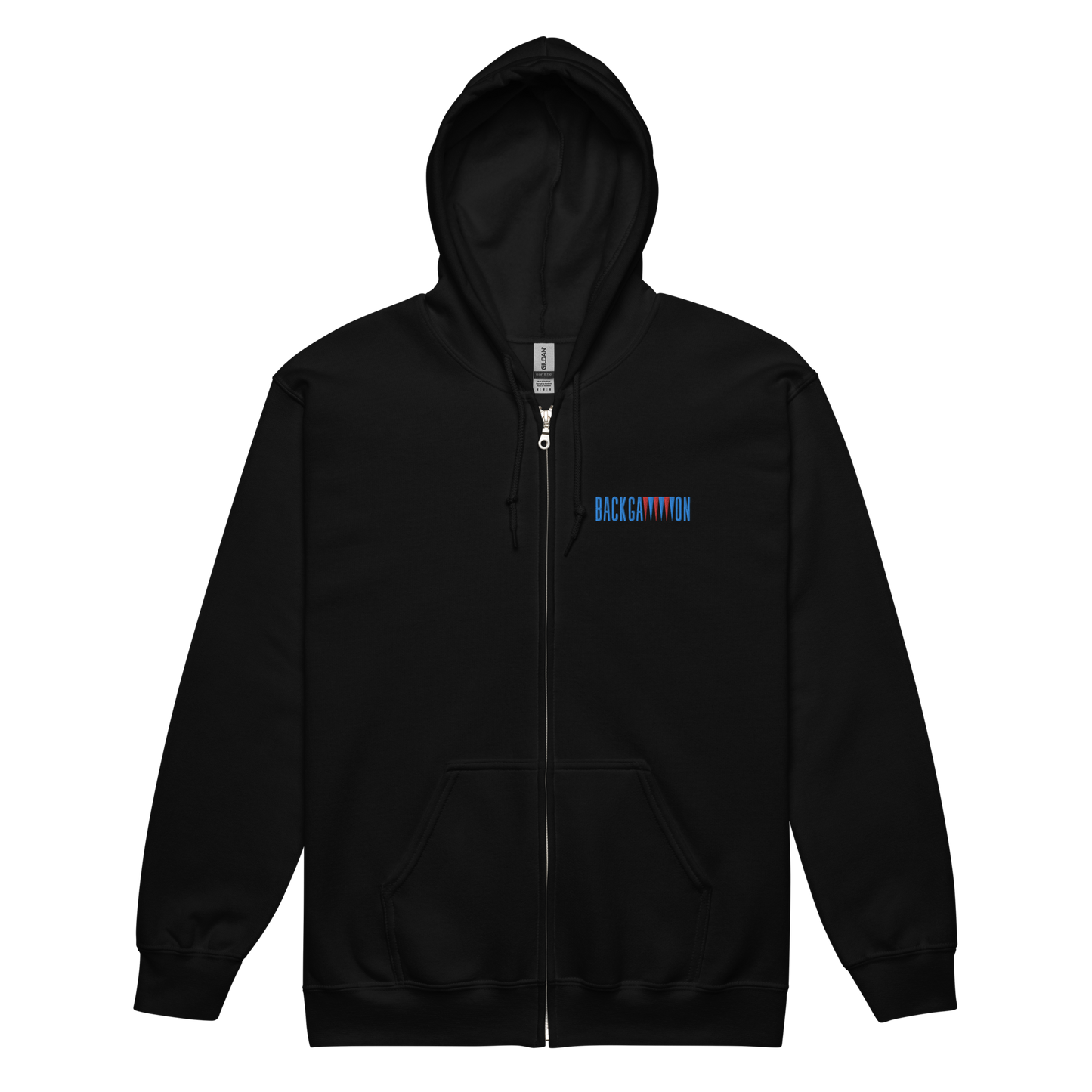 Backgammon Zip Hoodie