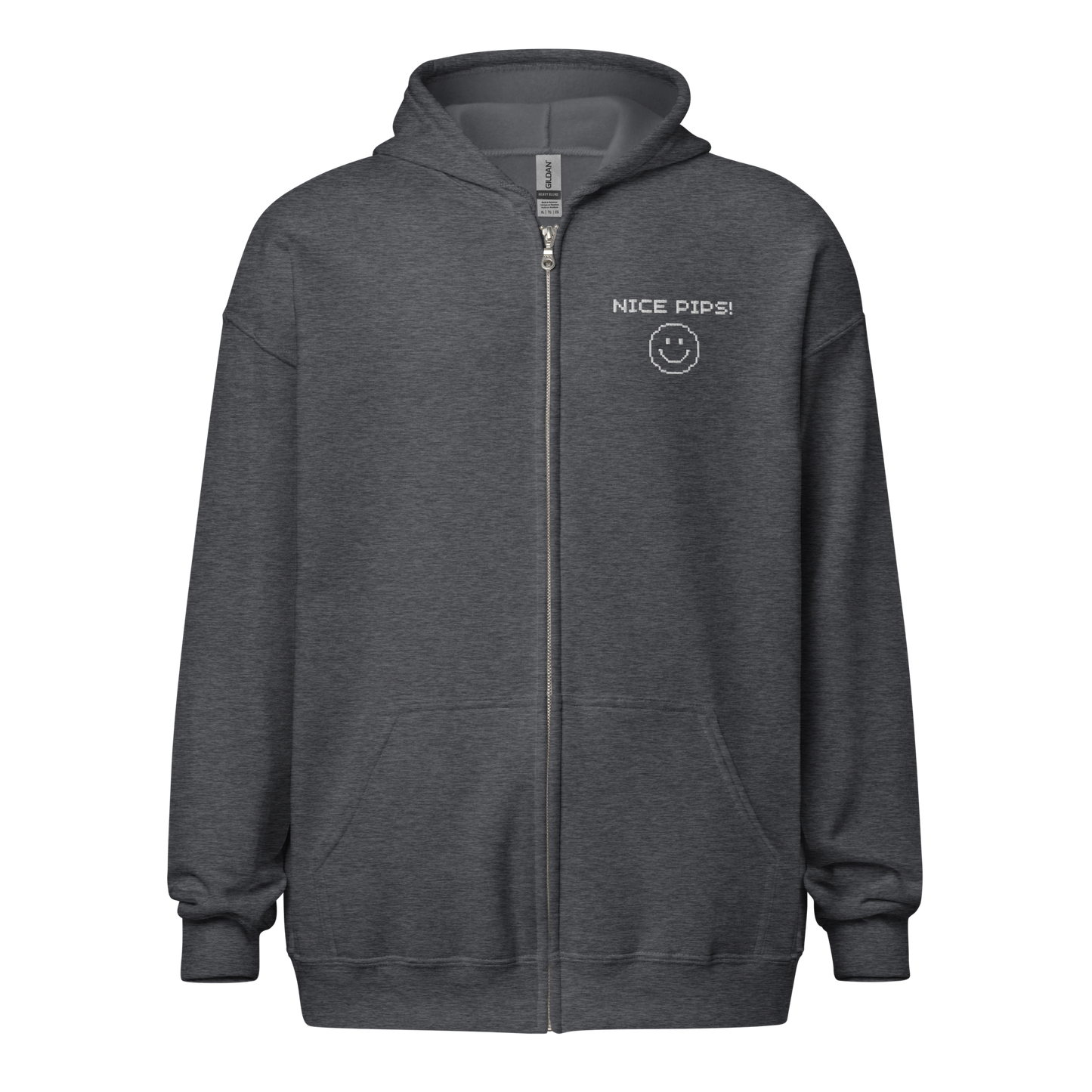 'NICE PIPS' Zip Hoodie