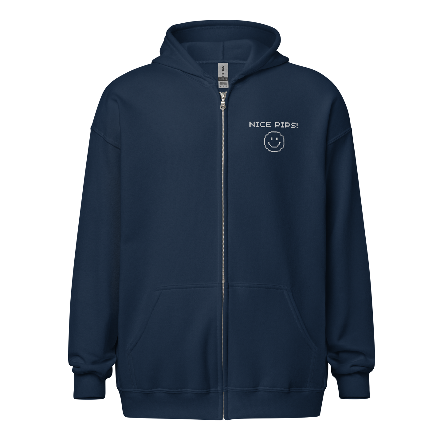 'NICE PIPS' Zip Hoodie