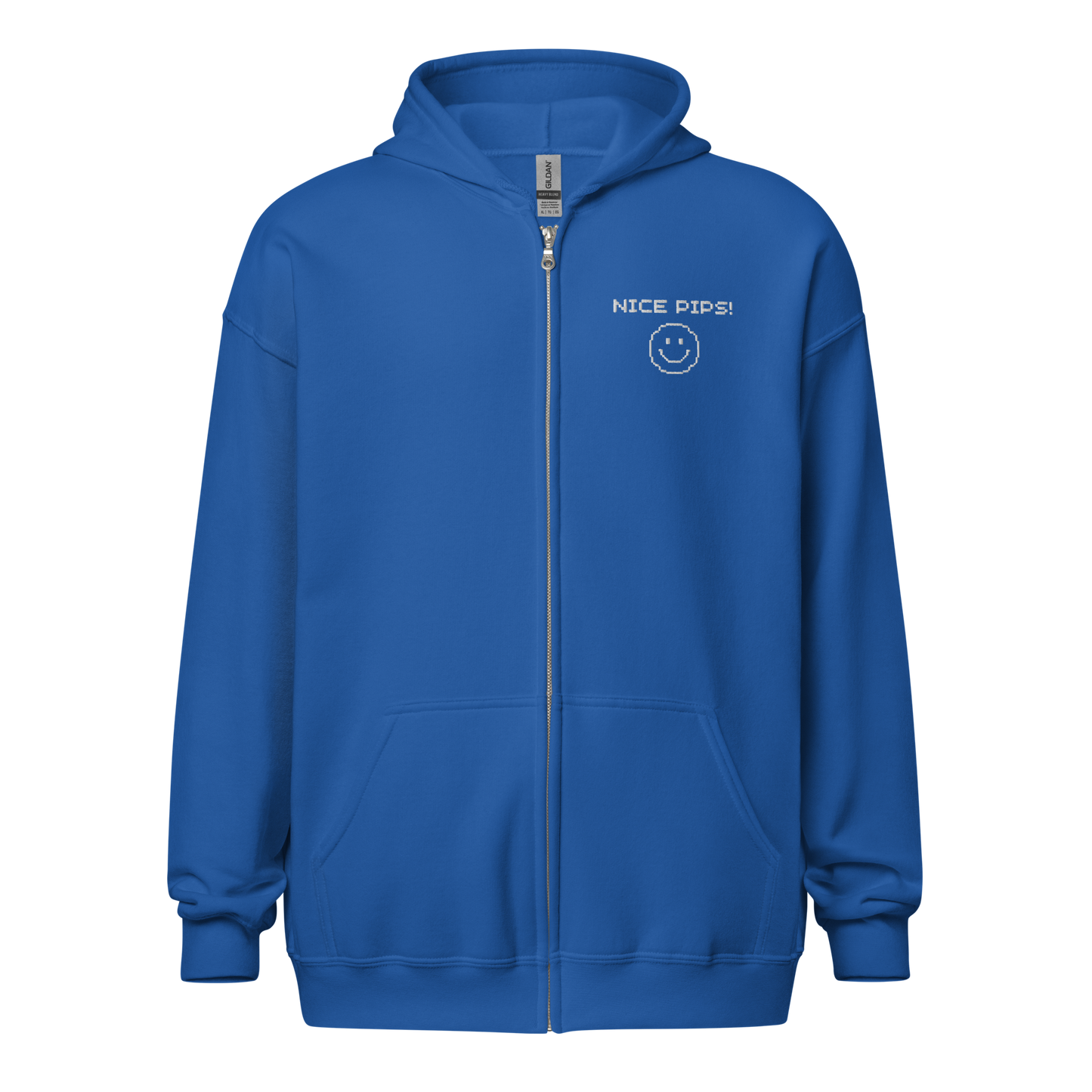 'NICE PIPS' Zip Hoodie