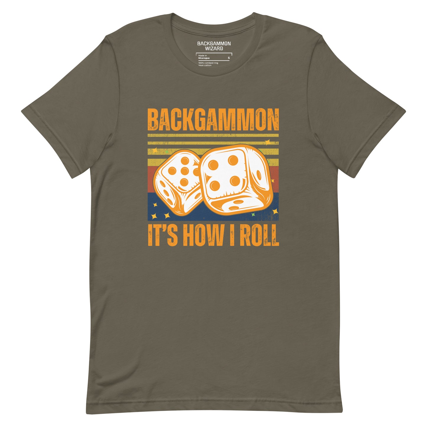 'BACKGAMMON IT'S HOW I ROLL' Shirt