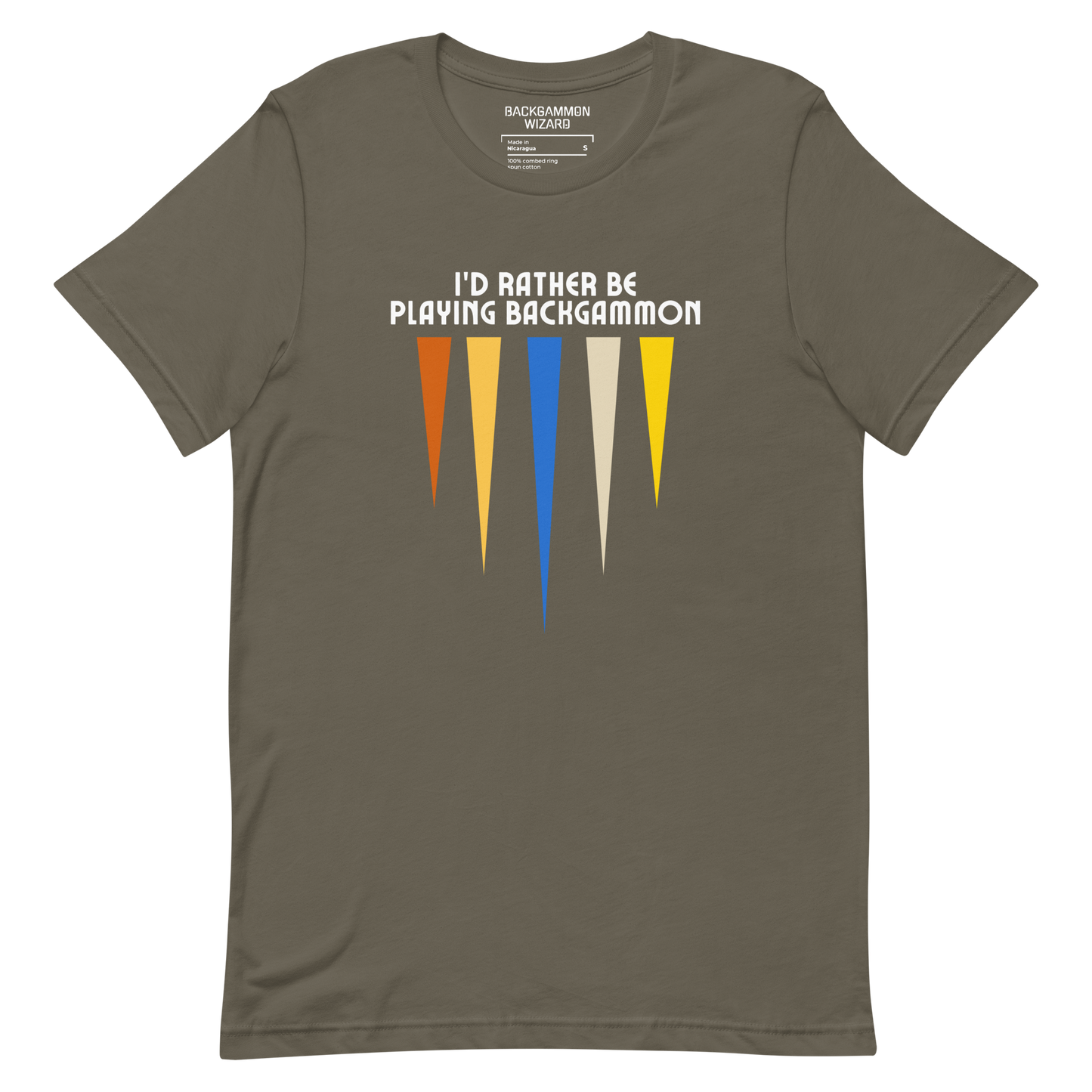 'I'D RATHER BE PLAYING BACKGAMMON' Shirt