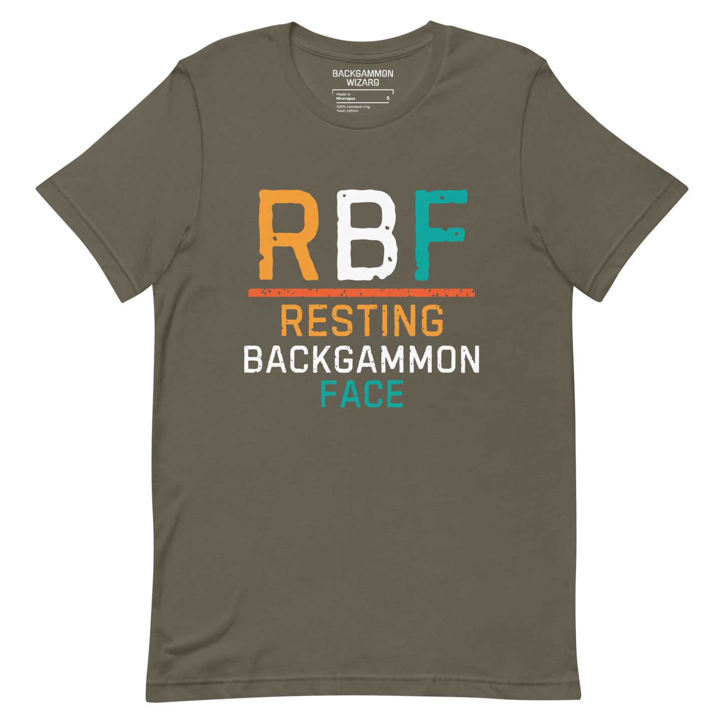 'RBF RESTING BACKGAMMON FACE' Shirt