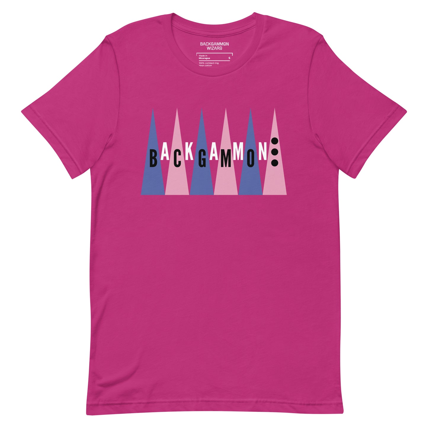 Nostalgic Backgammon Shirt (Blue/Pink)