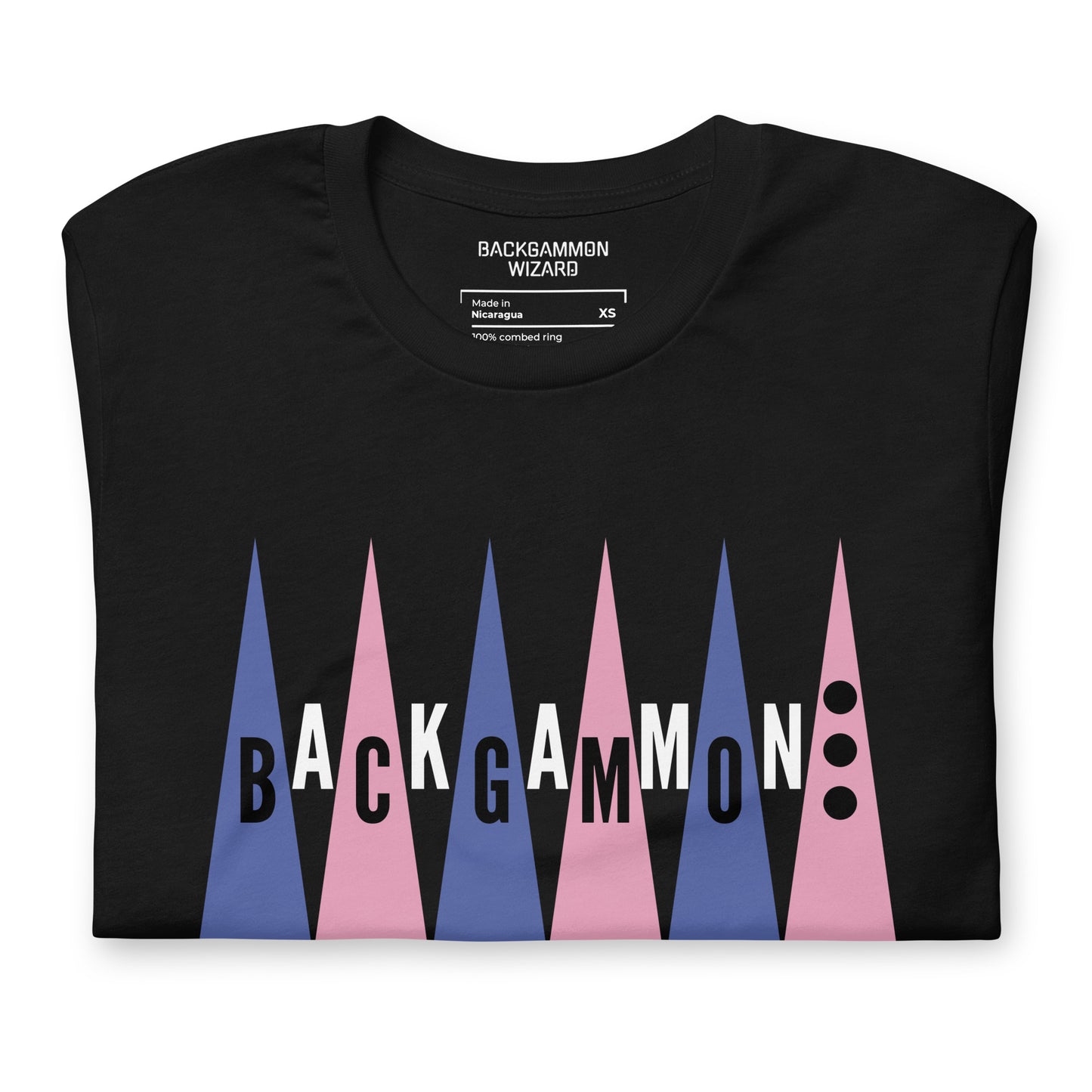 Nostalgic Backgammon Shirt (Blue/Pink)
