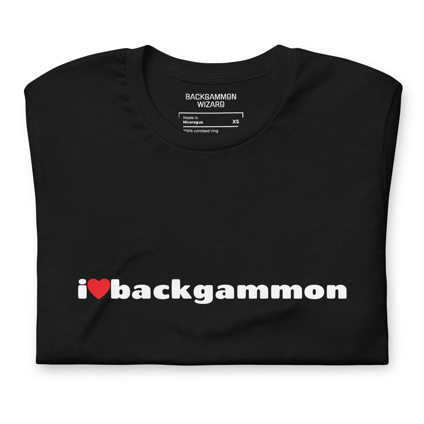 'I LOVE BACKGAMMON' Shirt