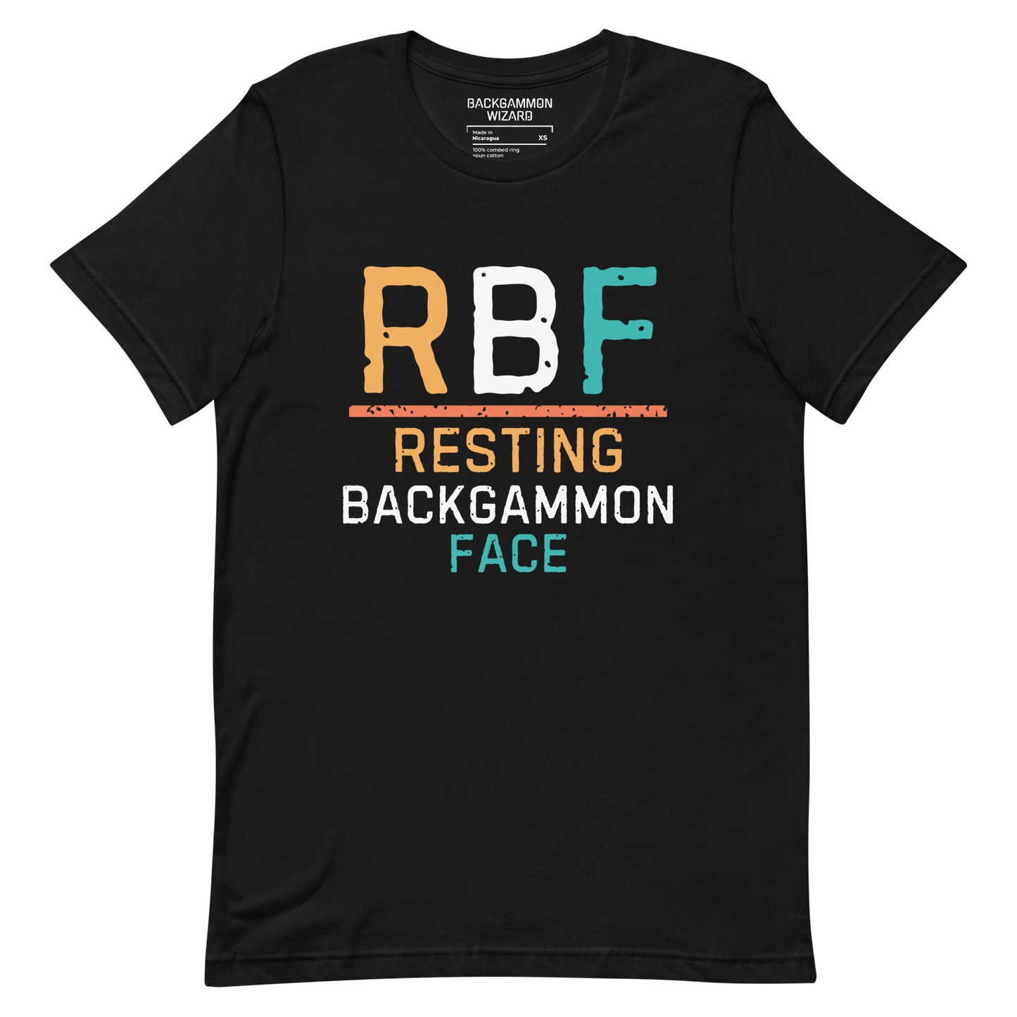 'RBF RESTING BACKGAMMON FACE' Shirt
