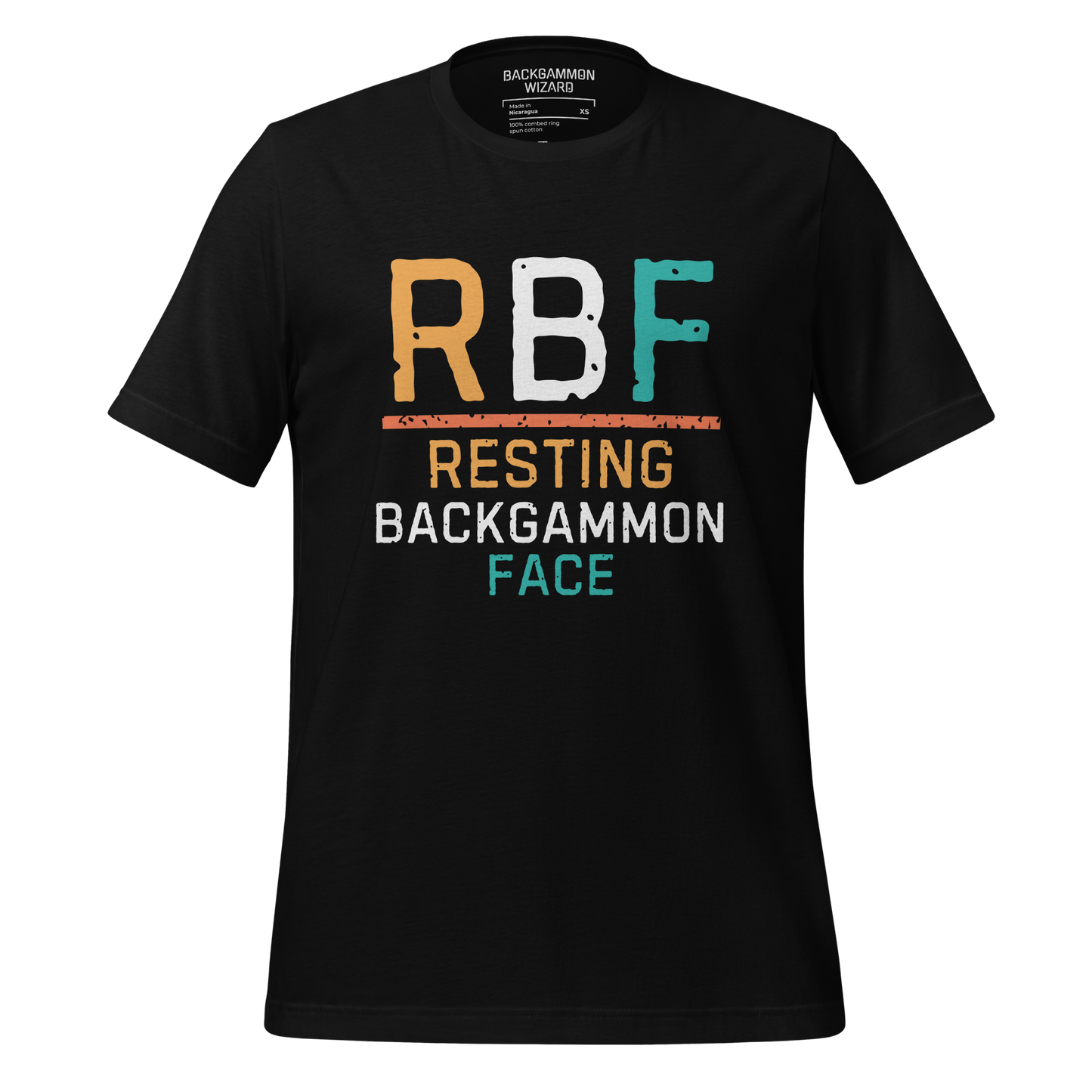 'RBF RESTING BACKGAMMON FACE' Shirt
