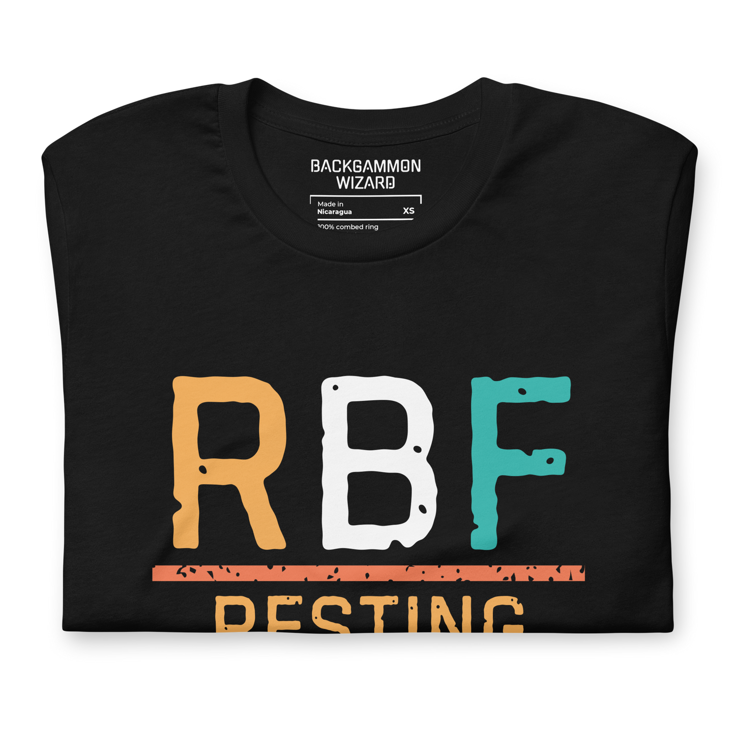 'RBF RESTING BACKGAMMON FACE' Shirt