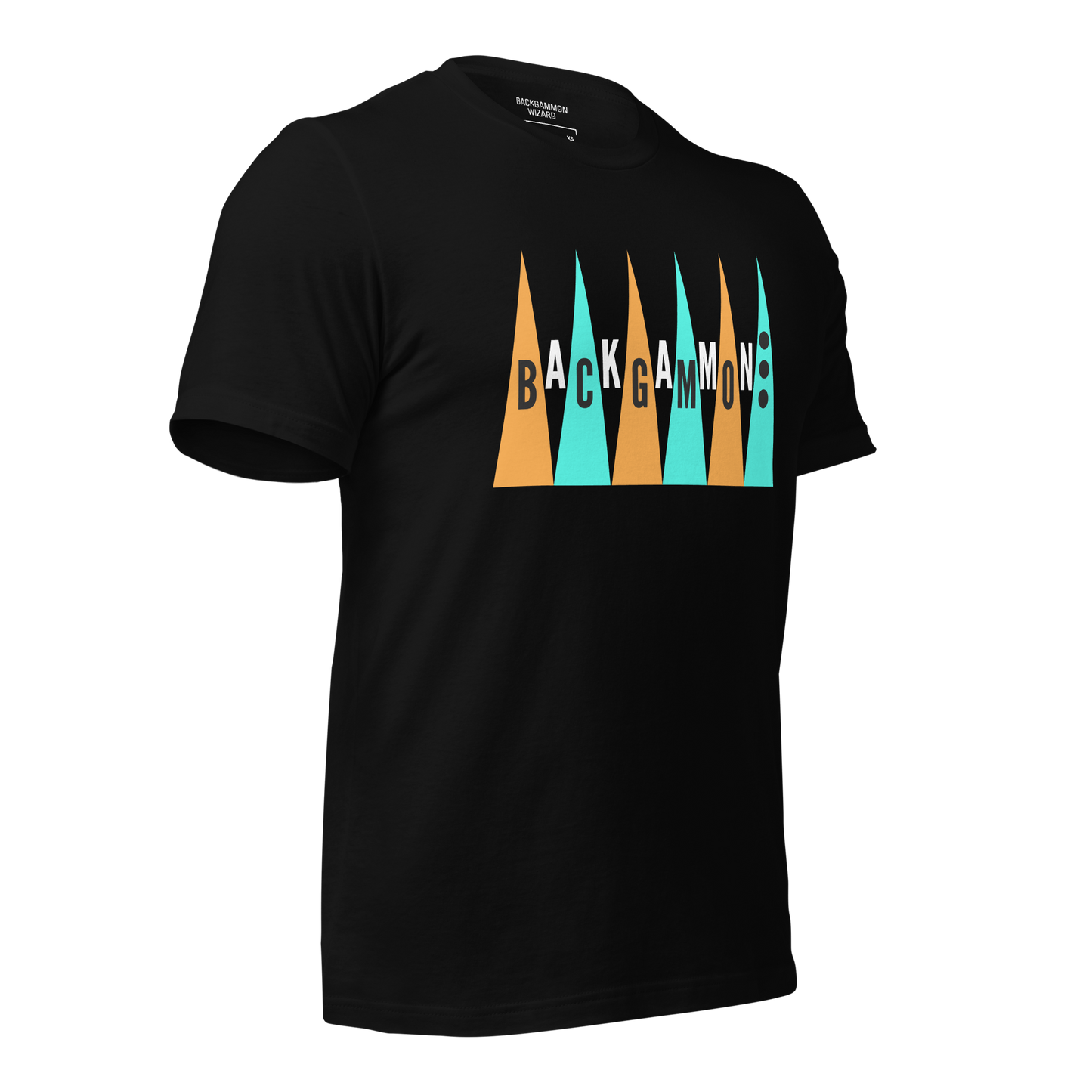 Nostalgic Backgammon Shirt (Orange/Turquoise)