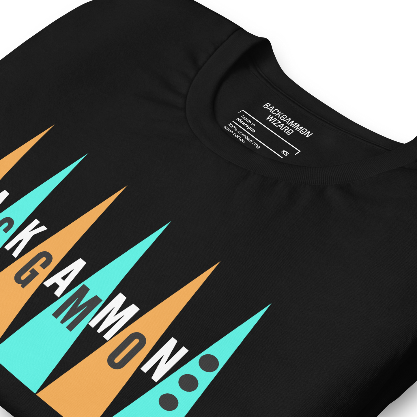 Nostalgic Backgammon Shirt (Orange/Turquoise)