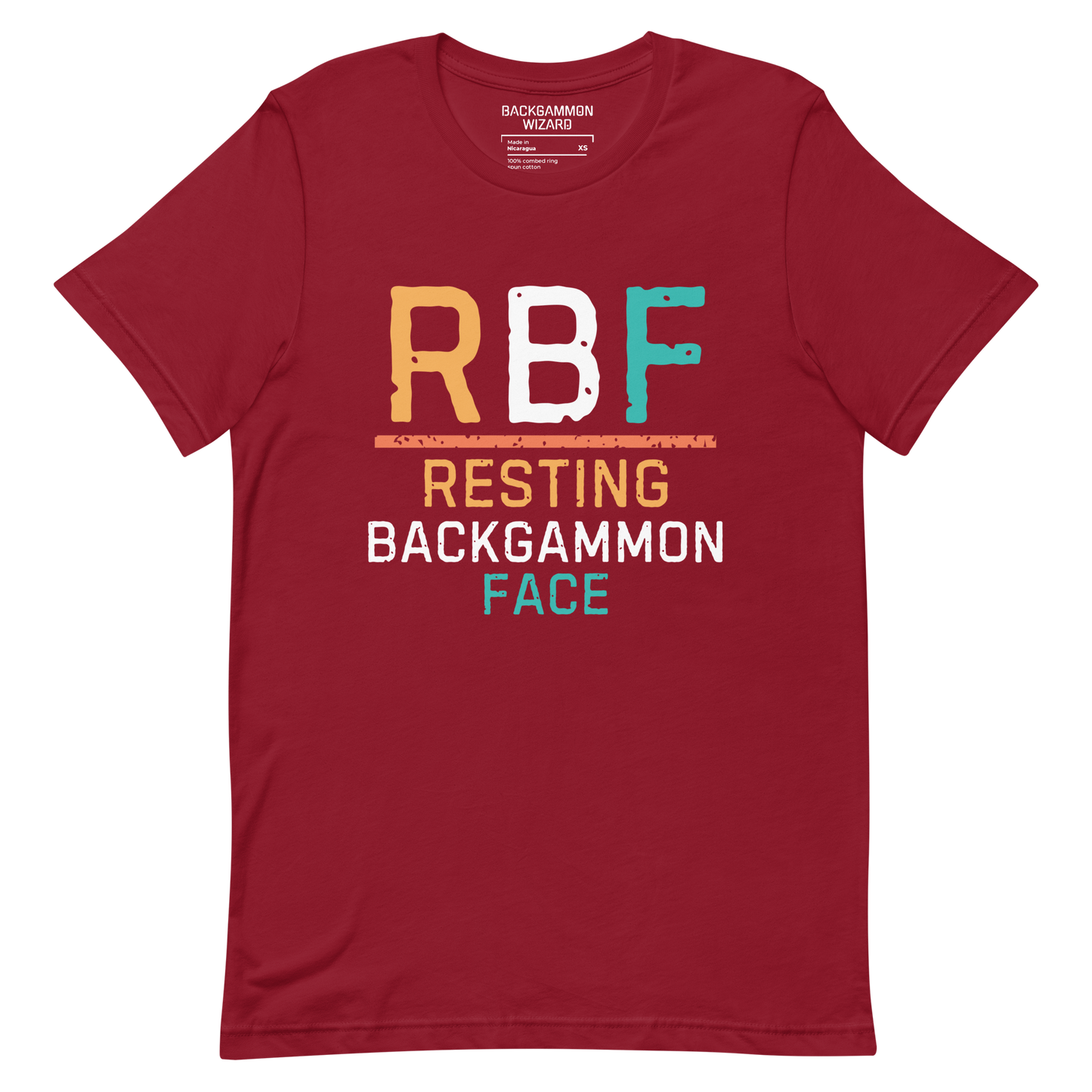 'RBF RESTING BACKGAMMON FACE' Shirt
