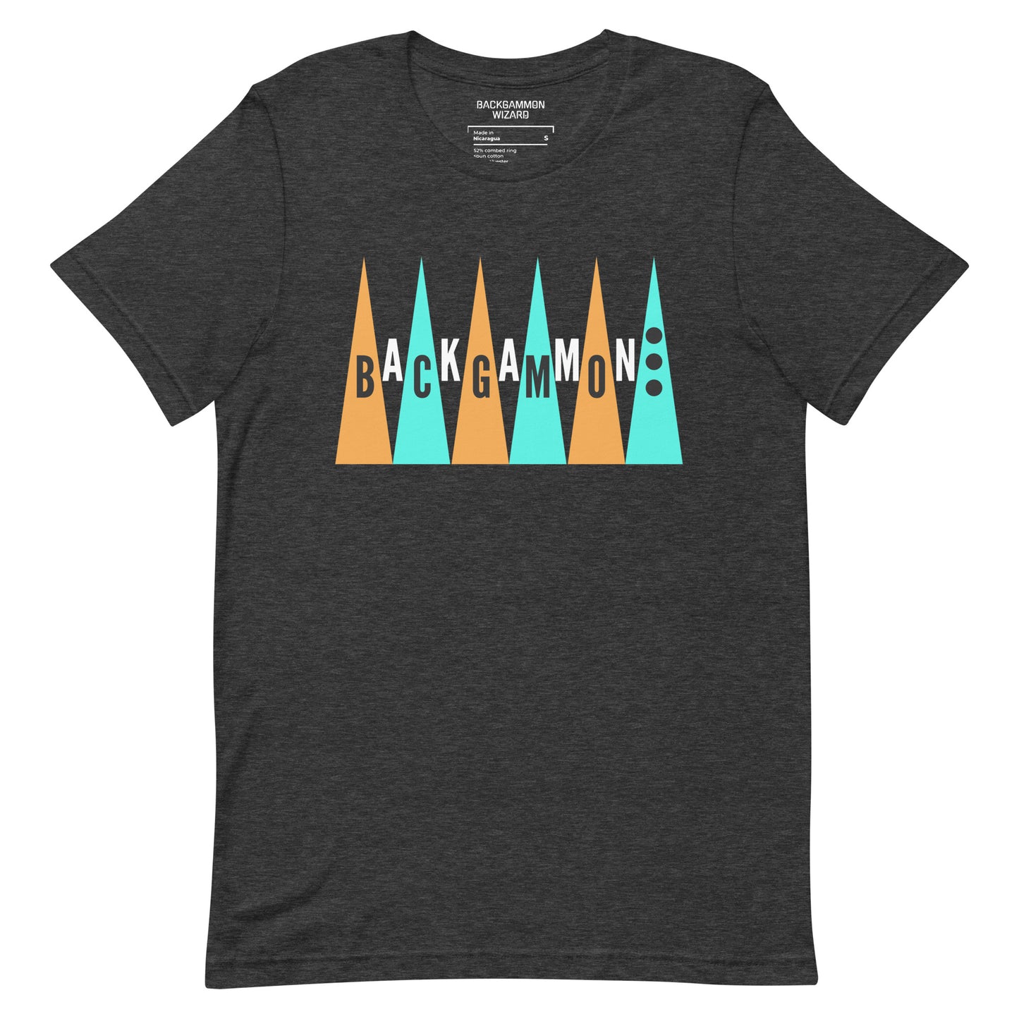 Nostalgic Backgammon Shirt (Orange/Turquoise)
