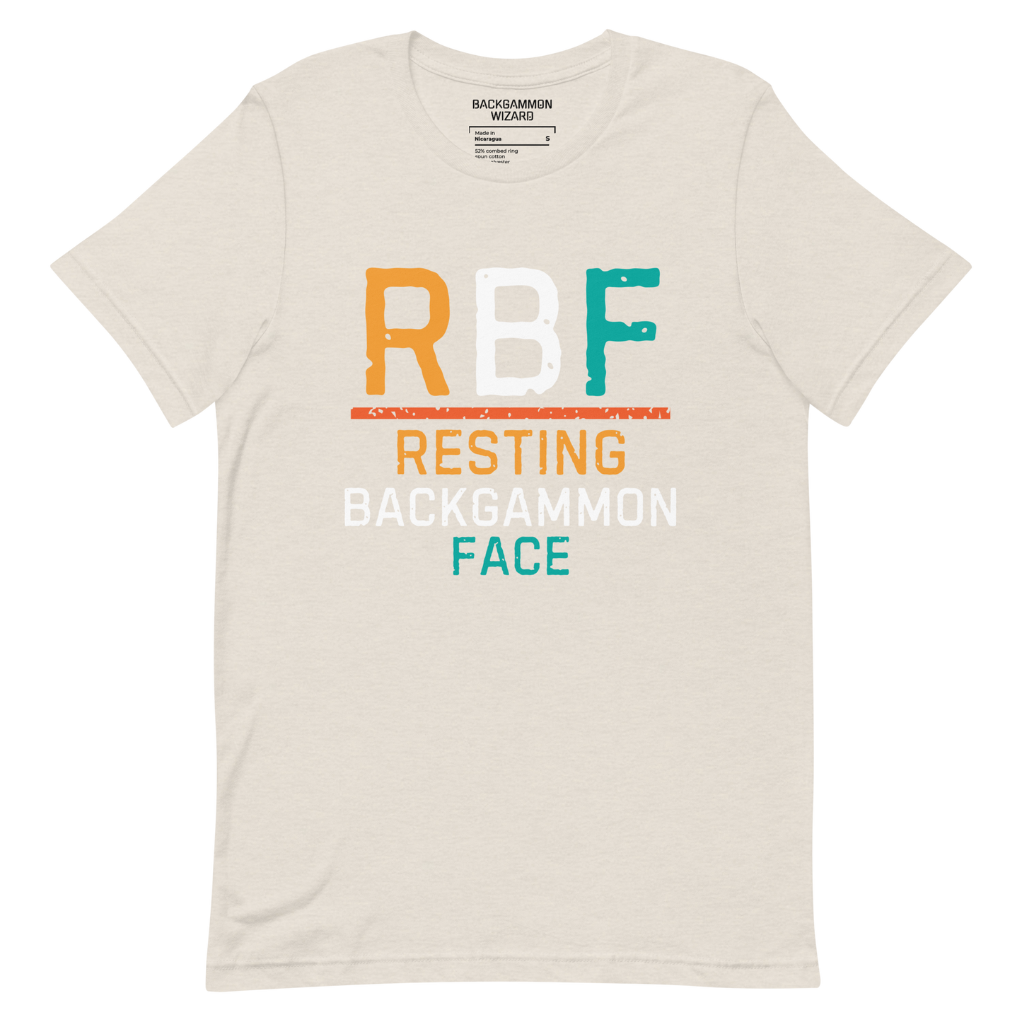 'RBF RESTING BACKGAMMON FACE' Shirt