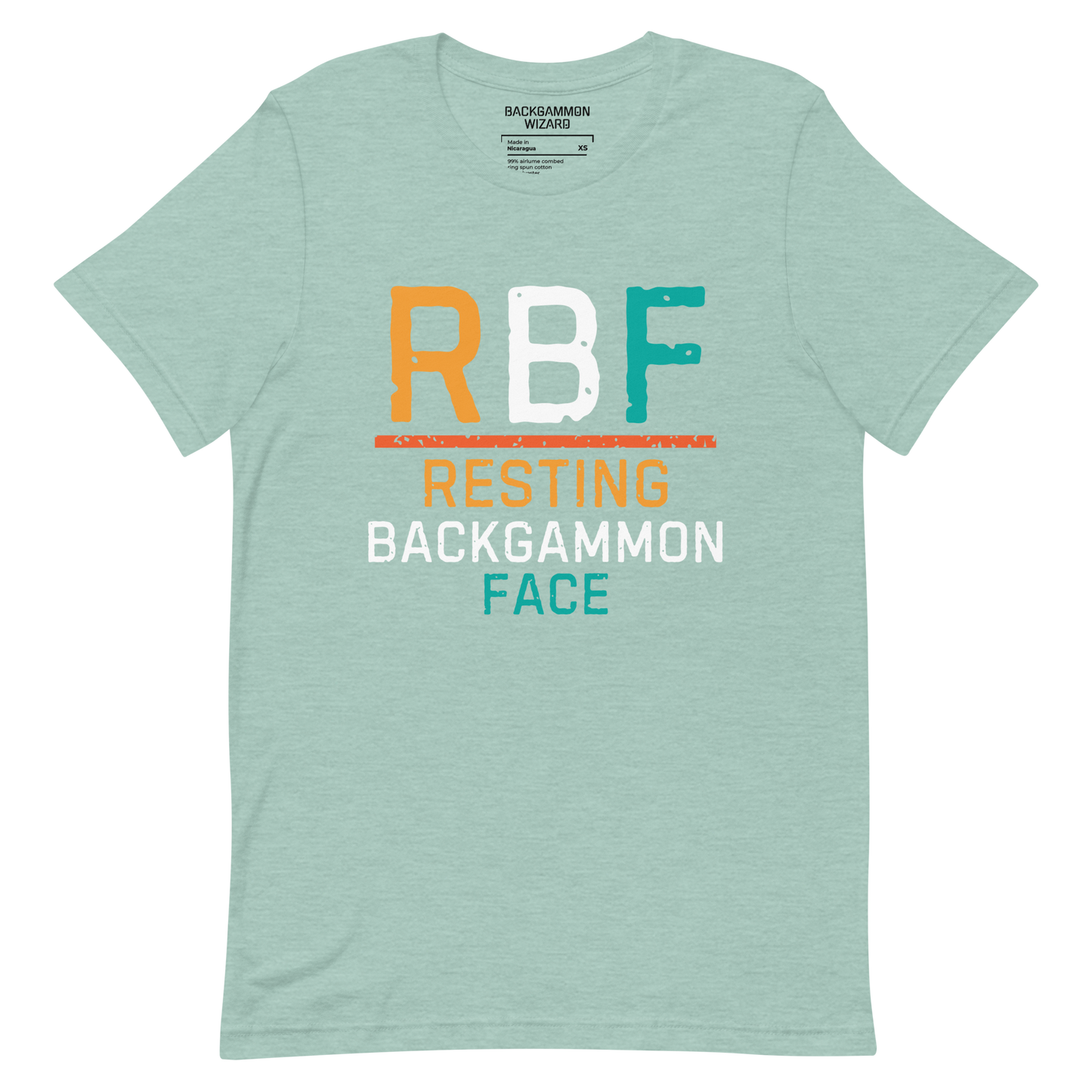 'RBF RESTING BACKGAMMON FACE' Shirt