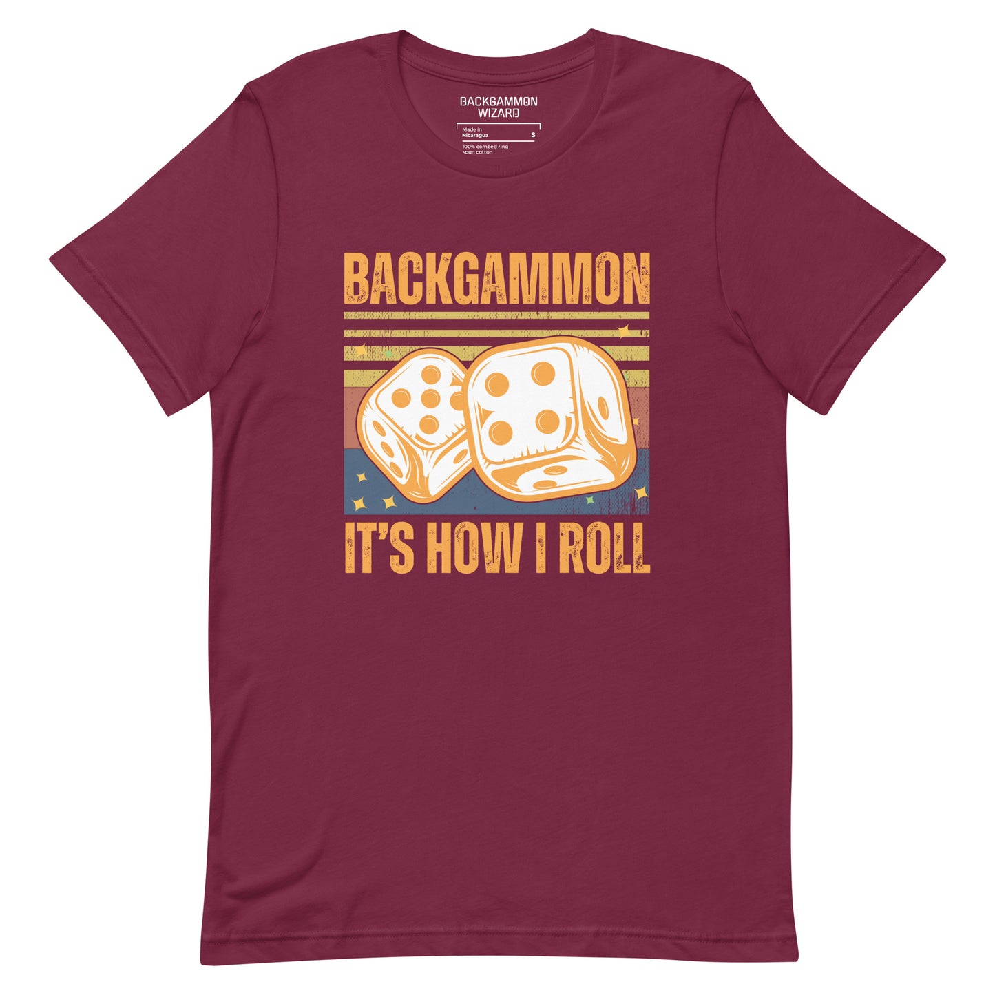 'BACKGAMMON IT'S HOW I ROLL' Shirt