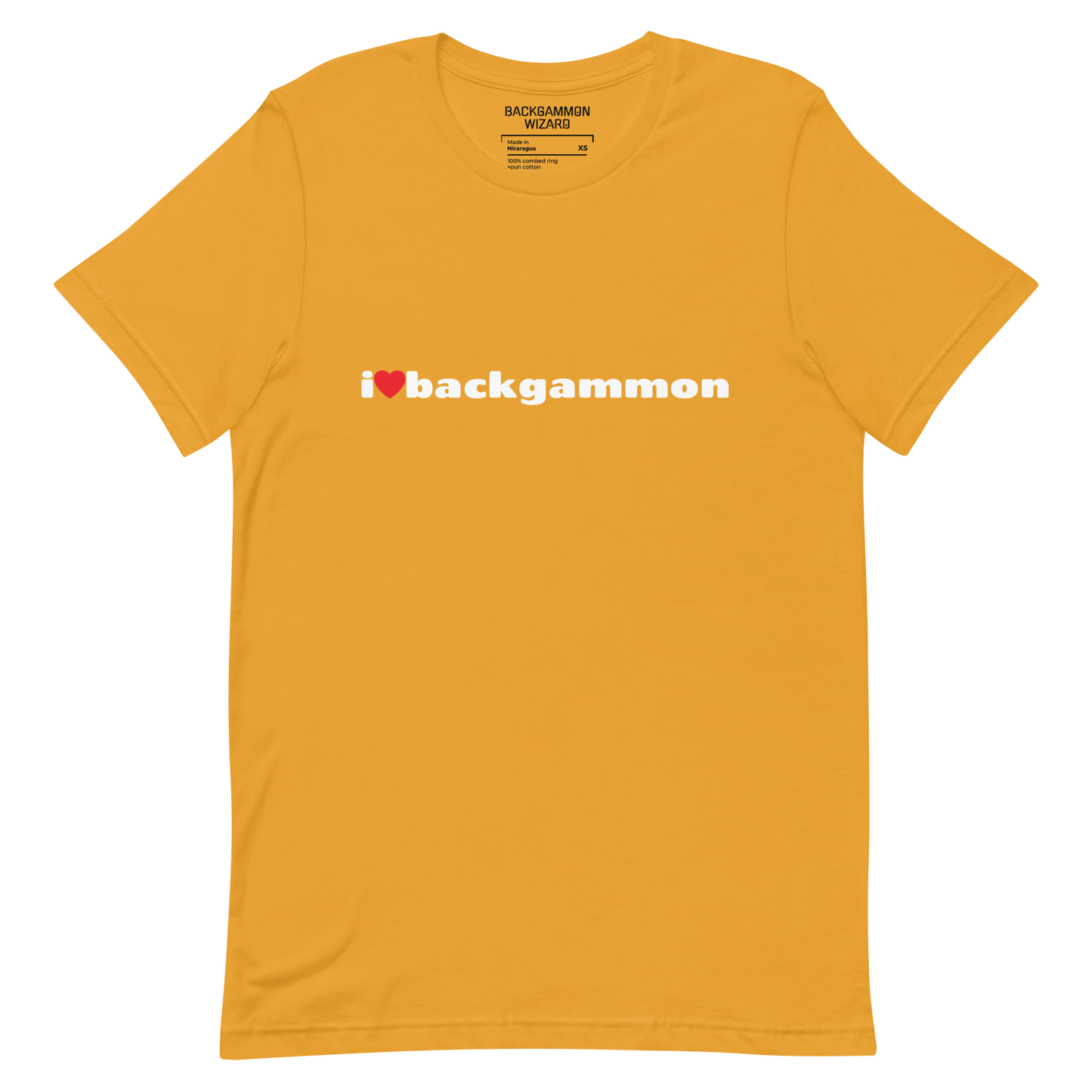 'I LOVE BACKGAMMON' Shirt
