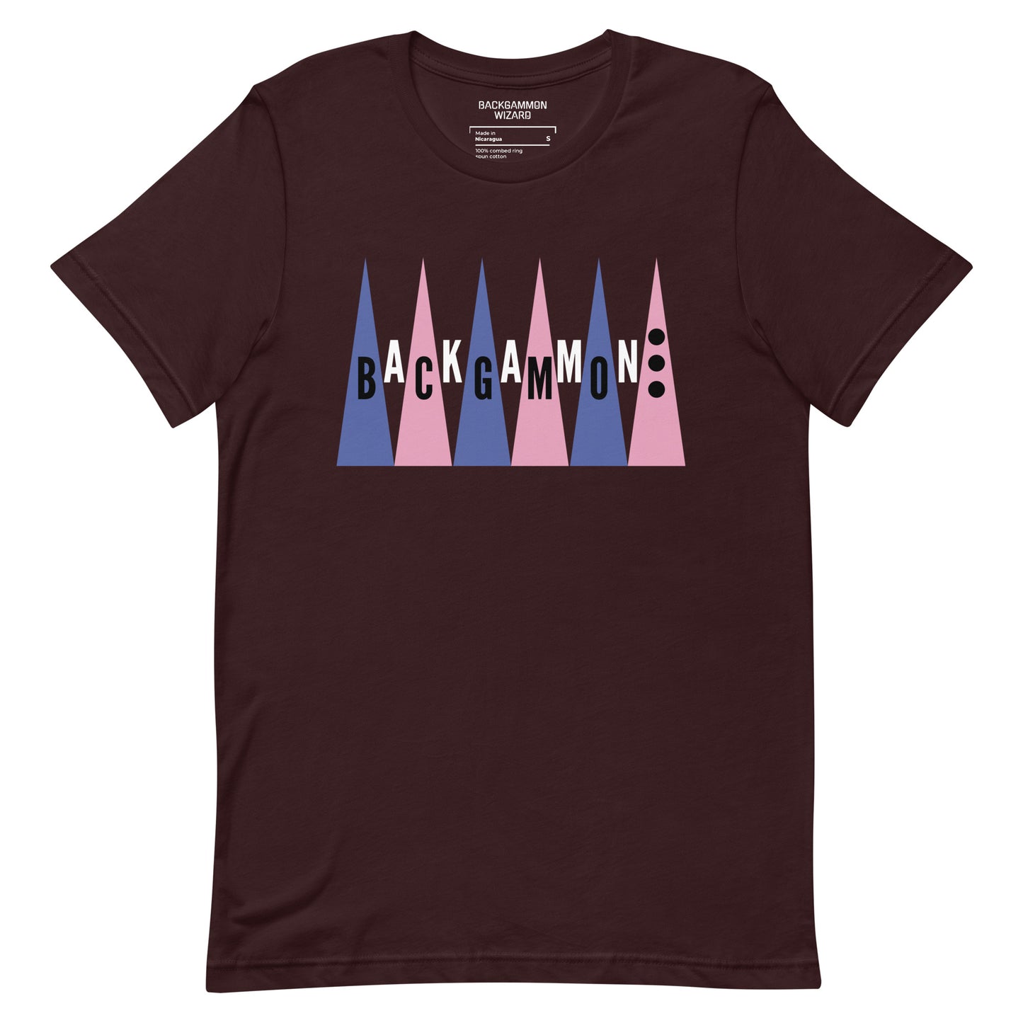 Nostalgic Backgammon Shirt (Blue/Pink)