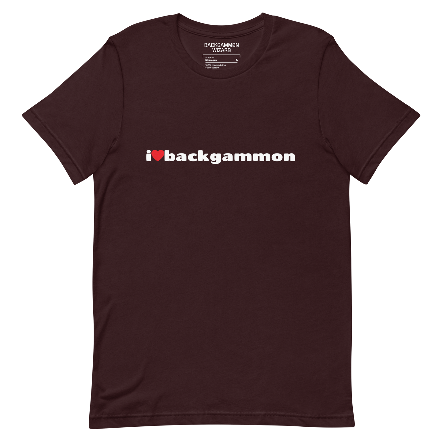 'I LOVE BACKGAMMON' Shirt