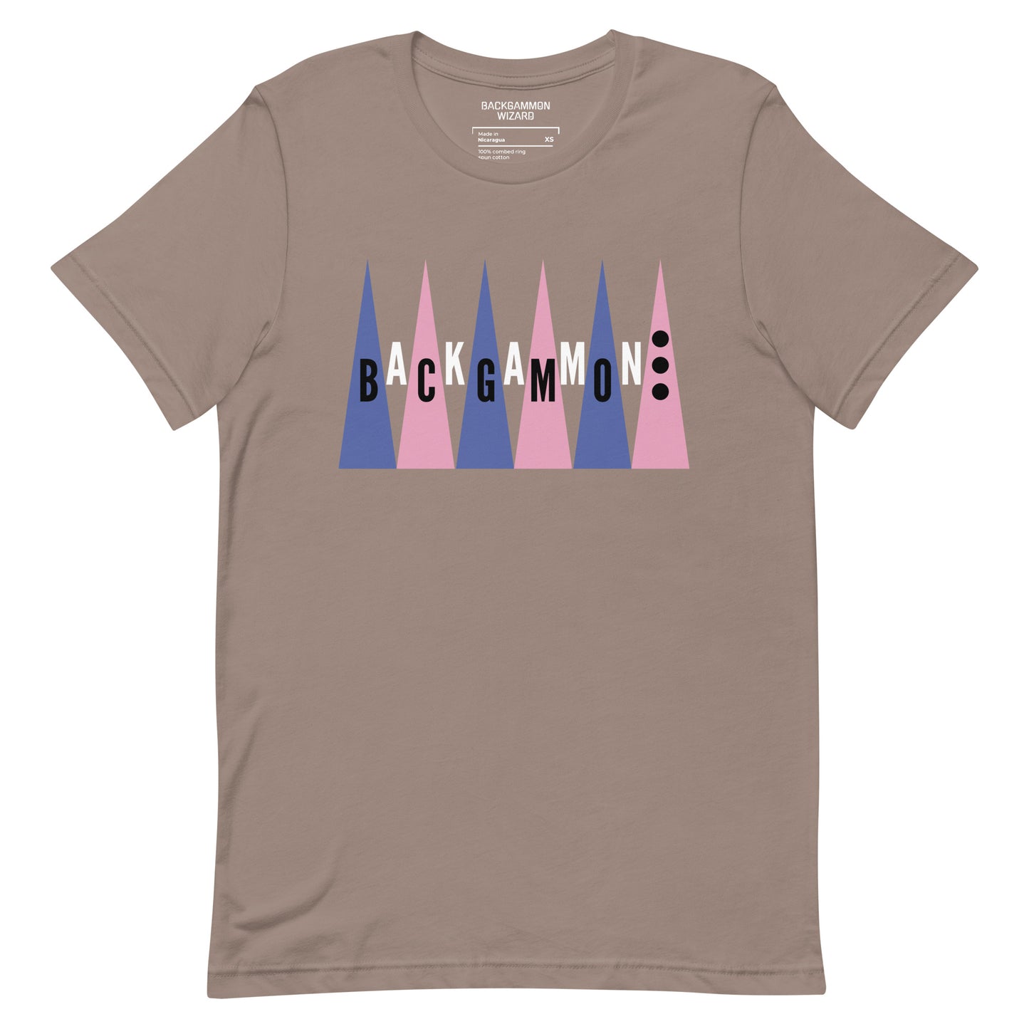 Nostalgic Backgammon Shirt (Blue/Pink)