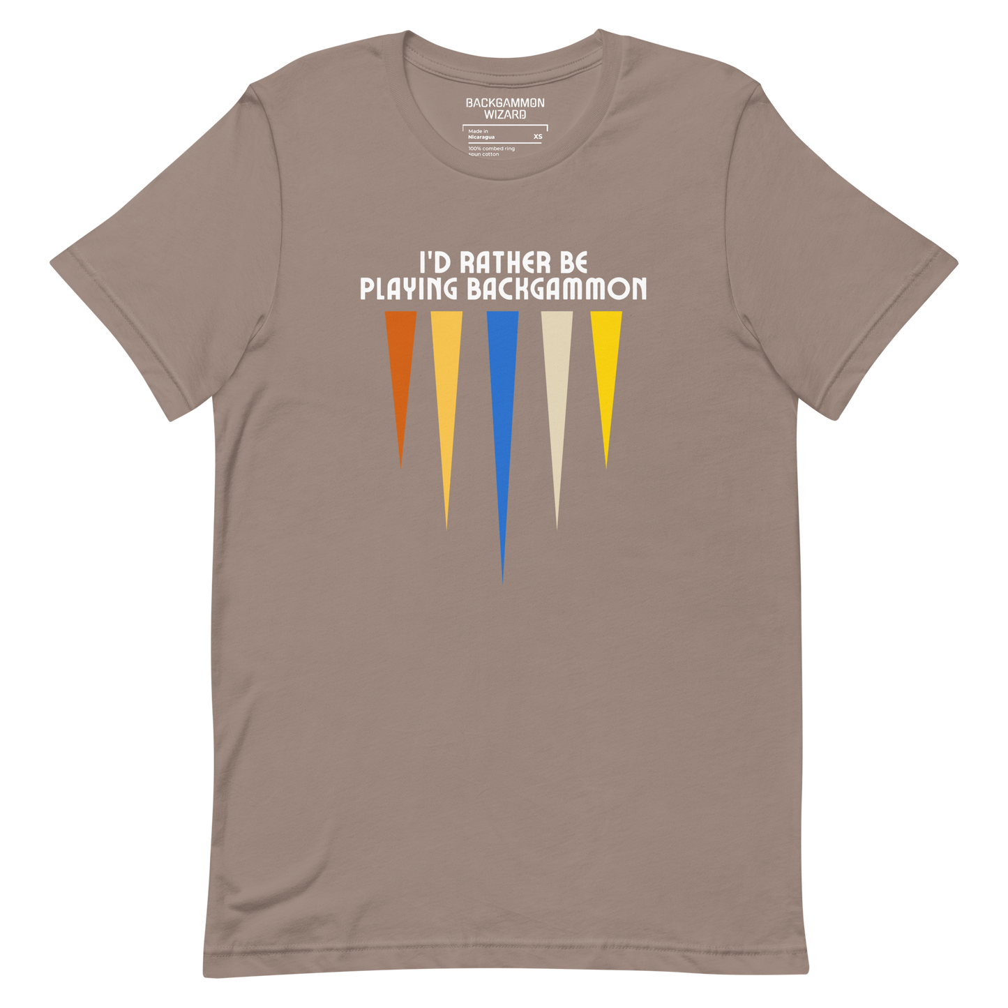 'I'D RATHER BE PLAYING BACKGAMMON' Shirt