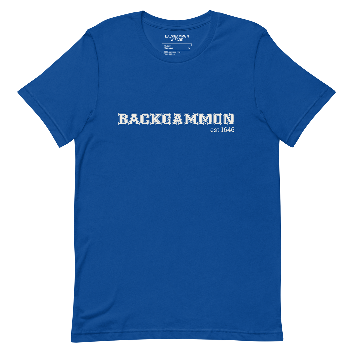 'BACKGAMMON EST 1646' Shirt