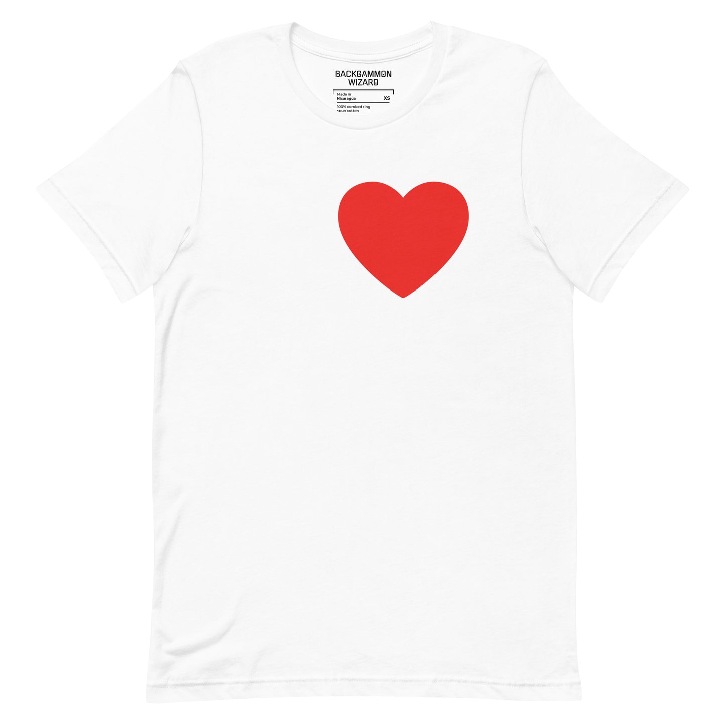 "I HEART BG" Backgammon Shirt