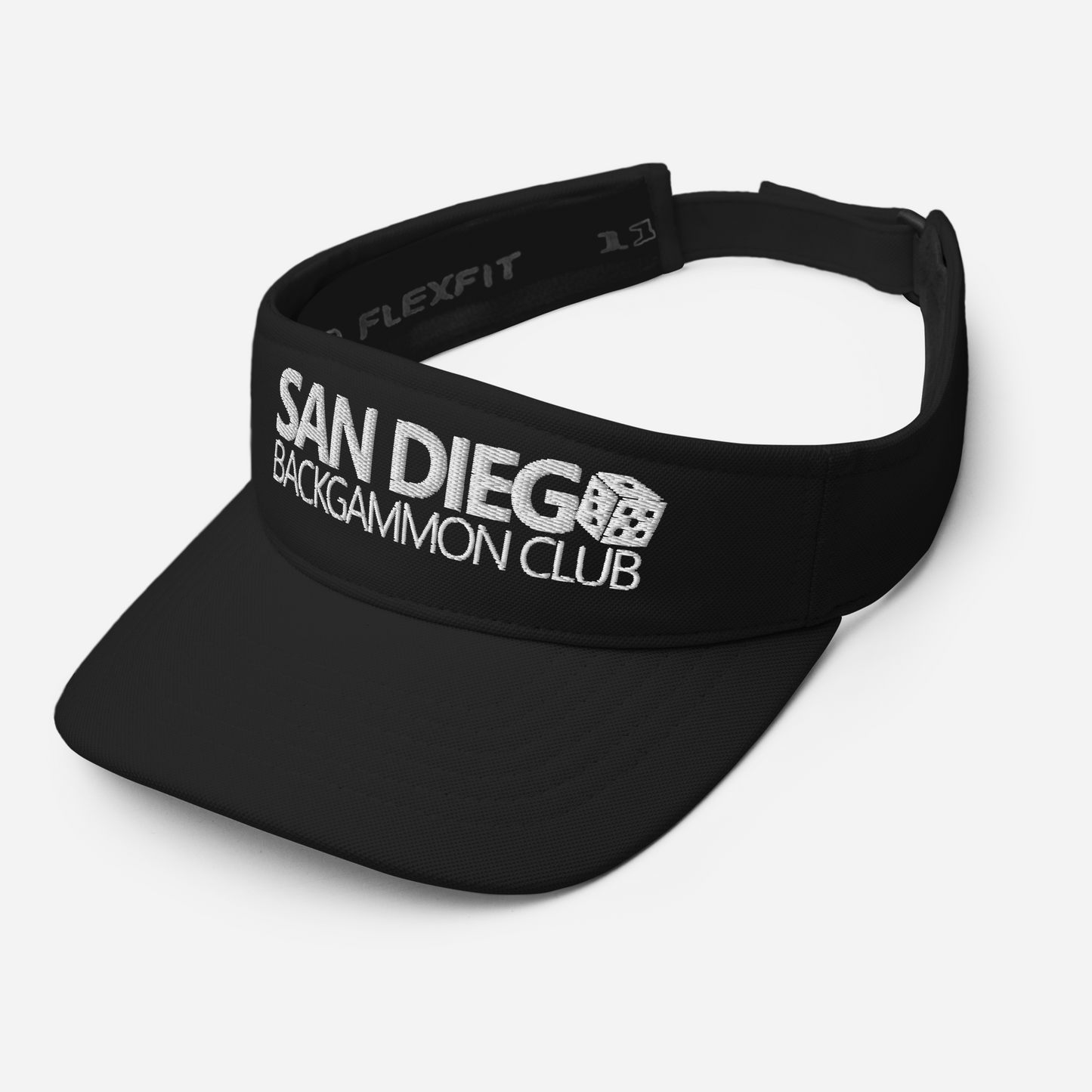 SAN DIEGO BACKGAMMON CLUB Visor