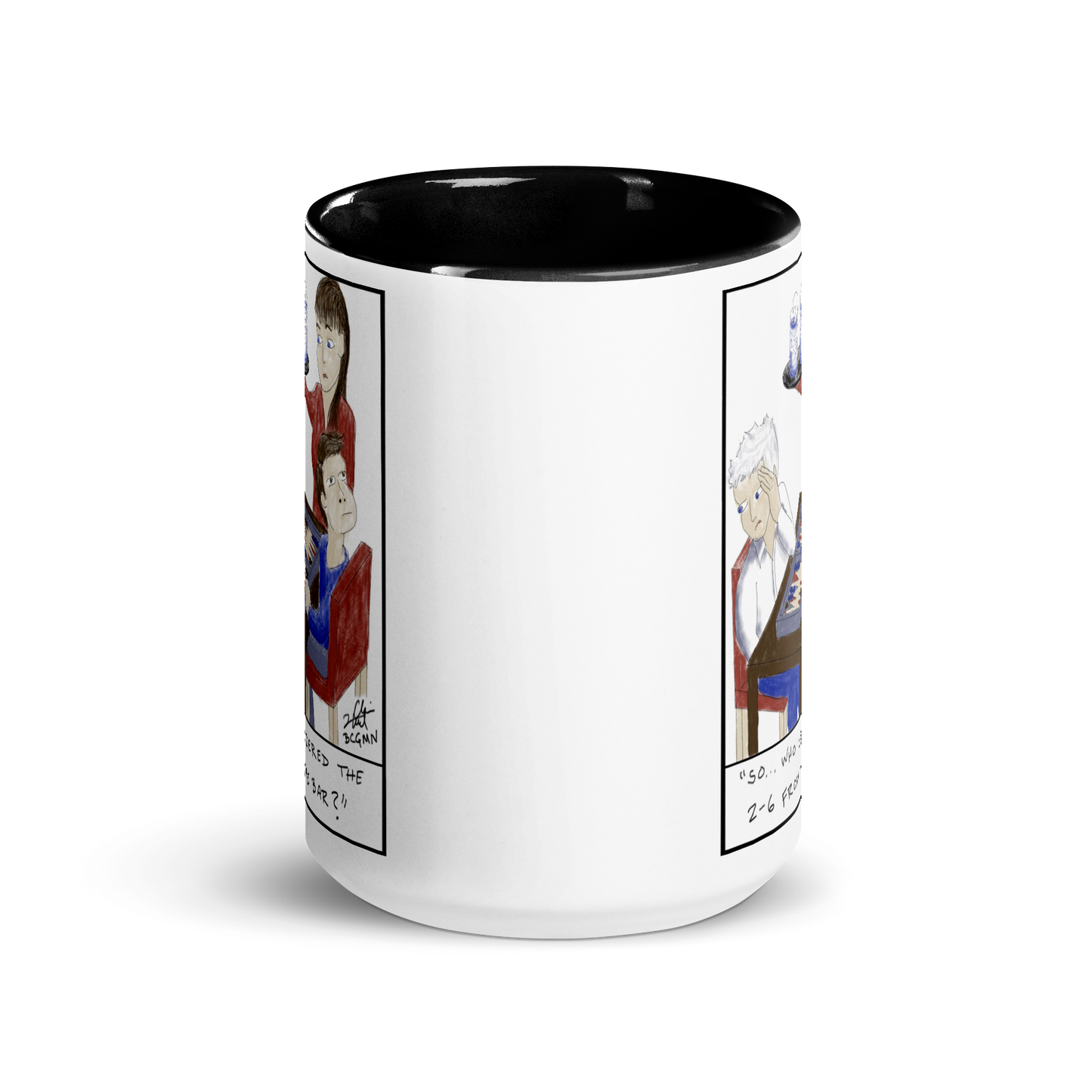 '2-6 FROM THE BAR' JChrizArt Mug